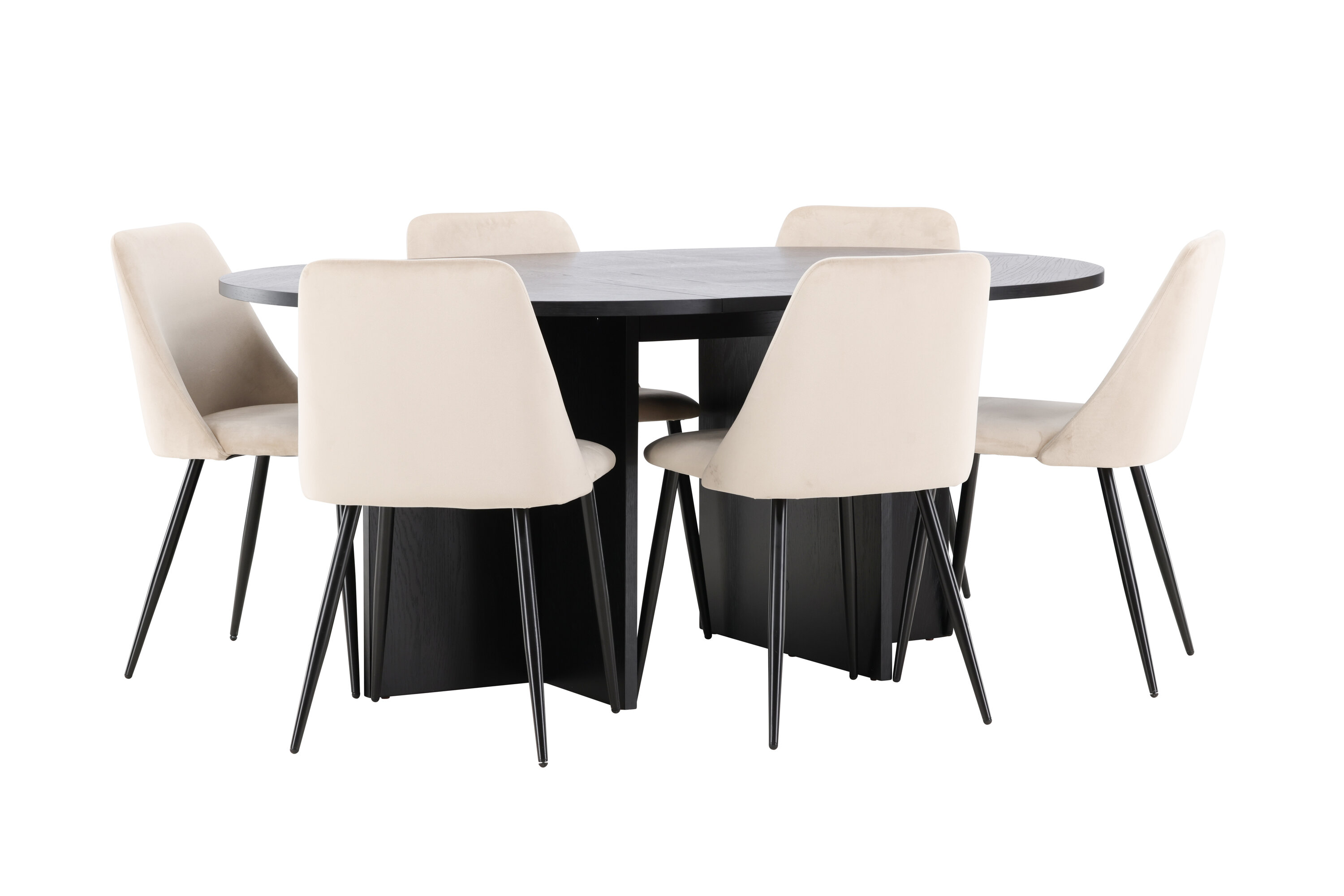 deLOHN Strada, Night Ovális étkezőgarnitúra