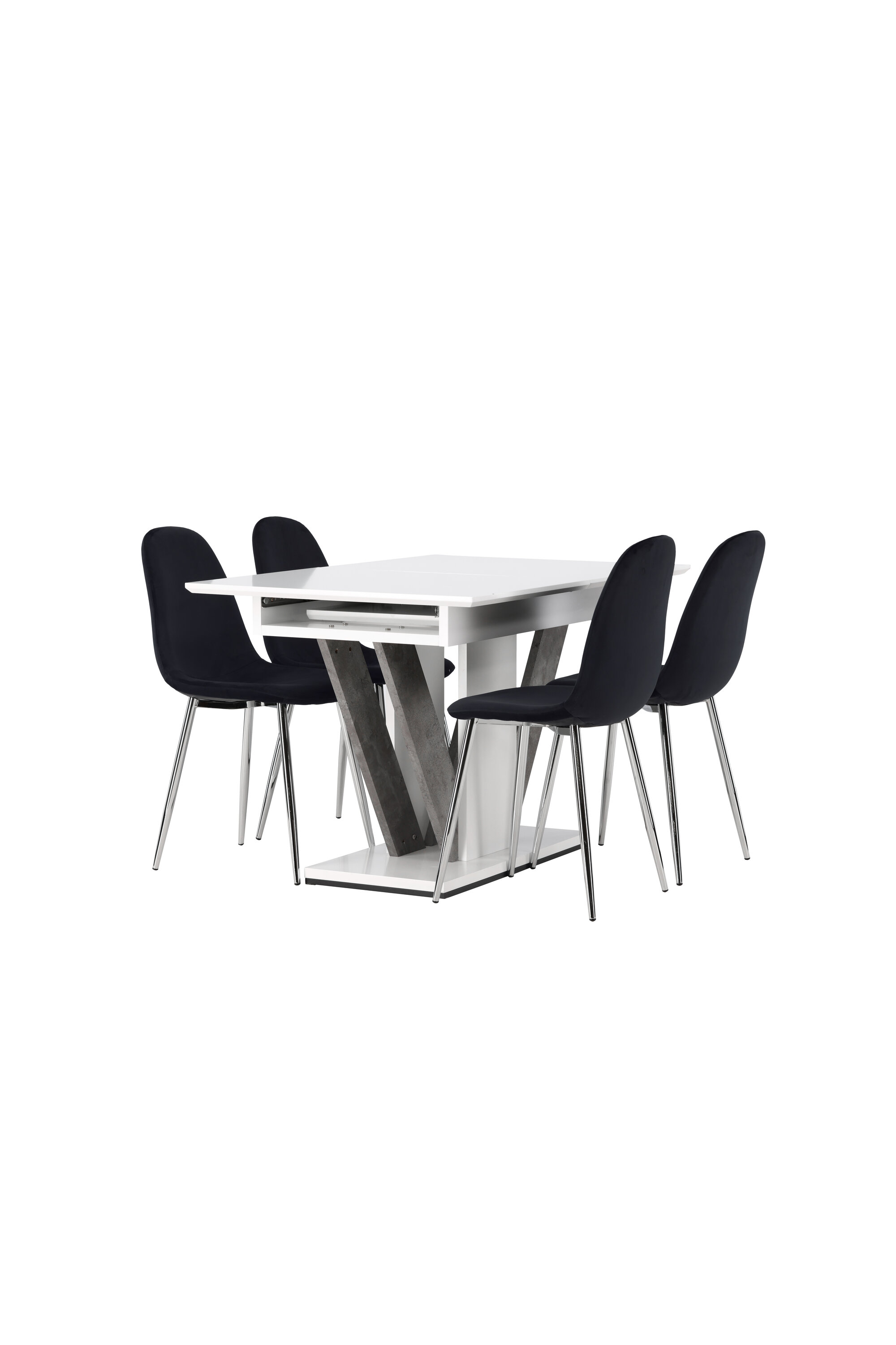 deLOHN Polar Téglalap alakú étkezőgarnitúra