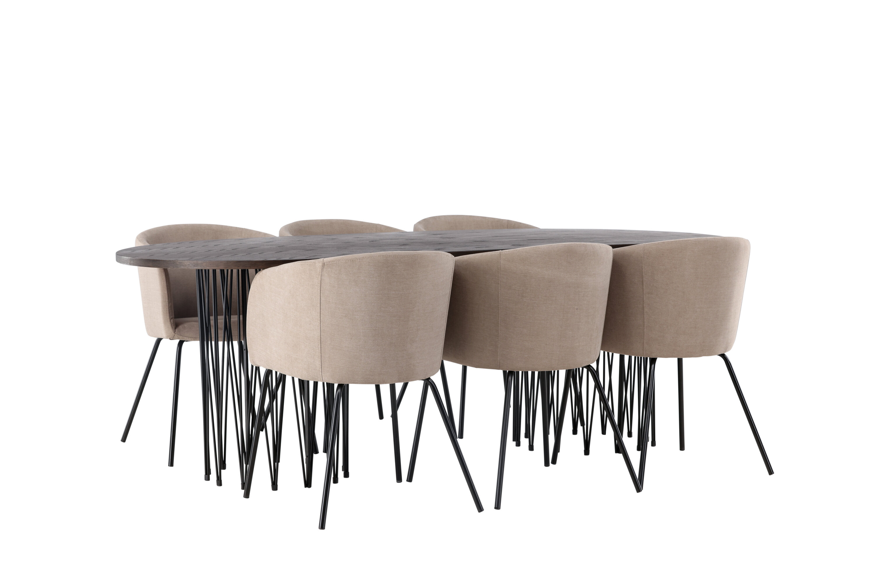 deLOHN Stone oval, Berit Téglalap alakú étkezőgarnitúra