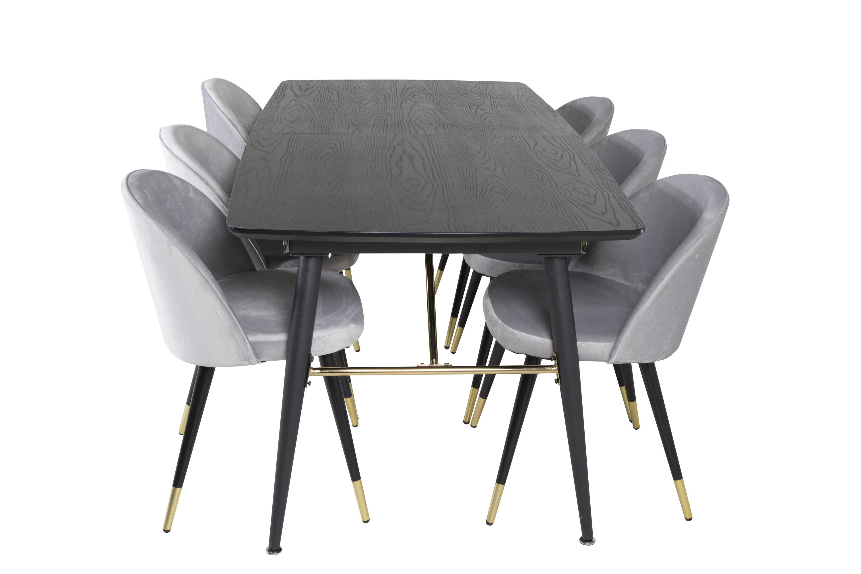 deLOHN Gold, Velvet Téglalap alakú étkezőgarnitúra deLOHN Gold, Velvet Téglalap alakú étkezőgarnitúra