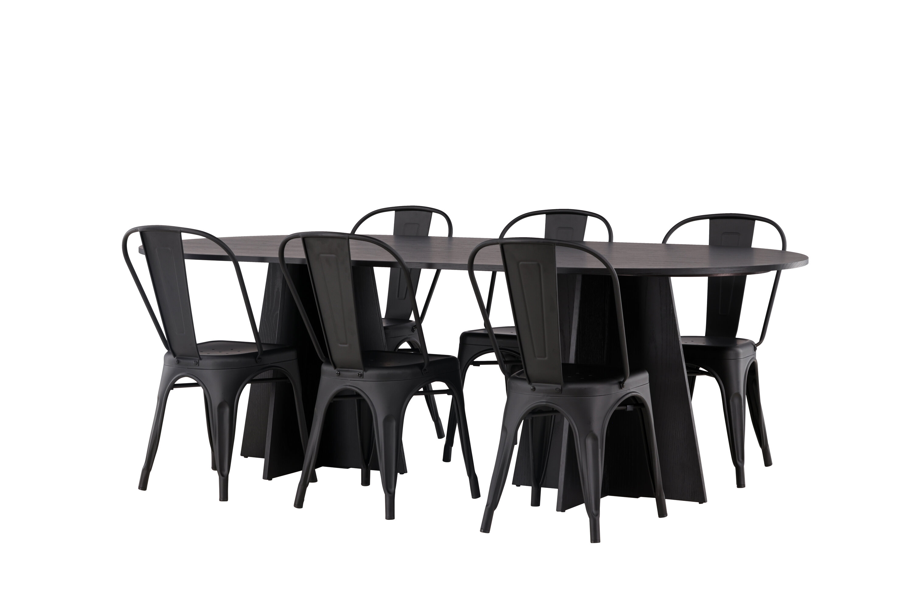 deLOHN Bootcut Oval, Tempe Ovális étkezőgarnitúra