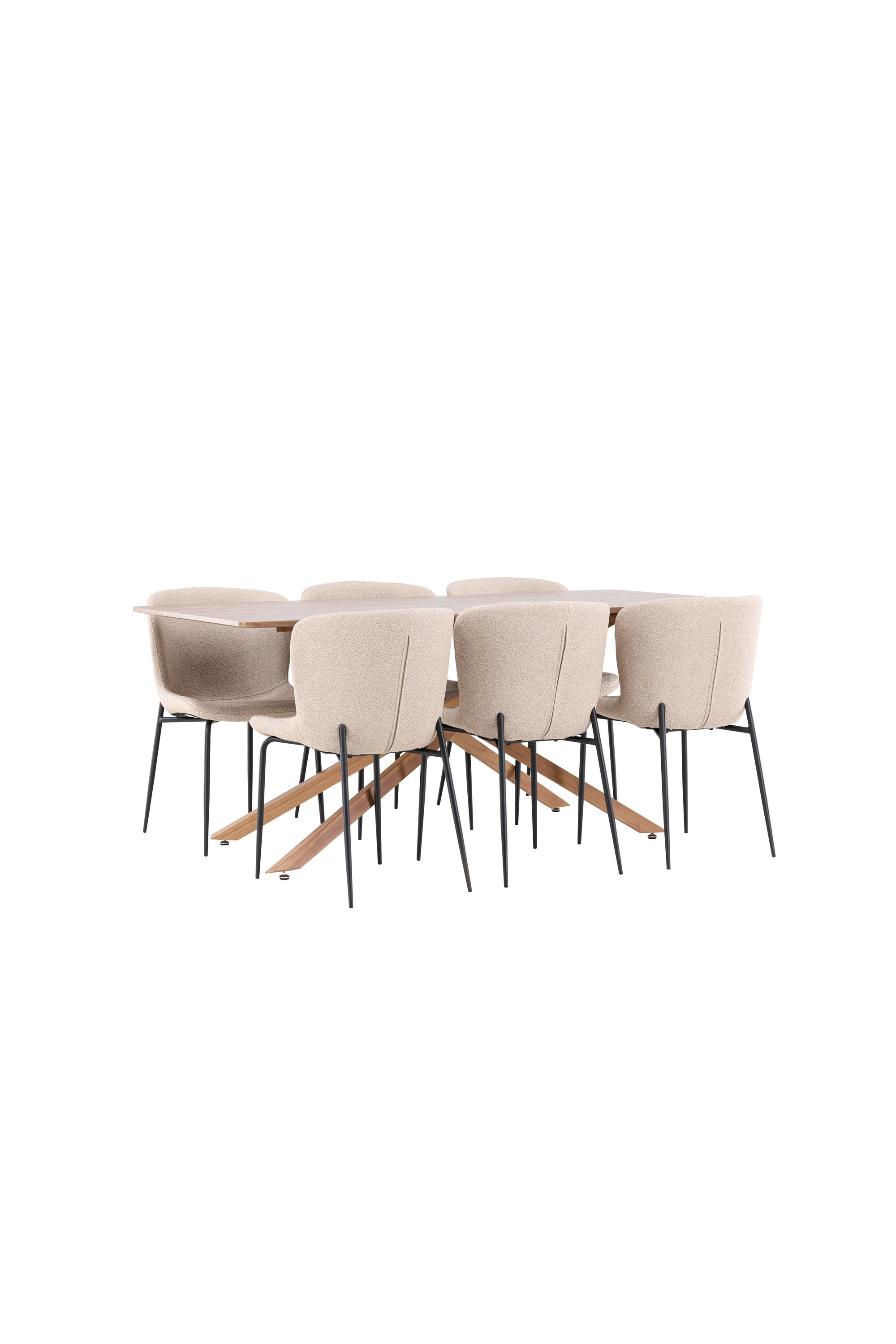 deLOHN Piazza, Modesto Téglalap alakú étkezőgarnitúra