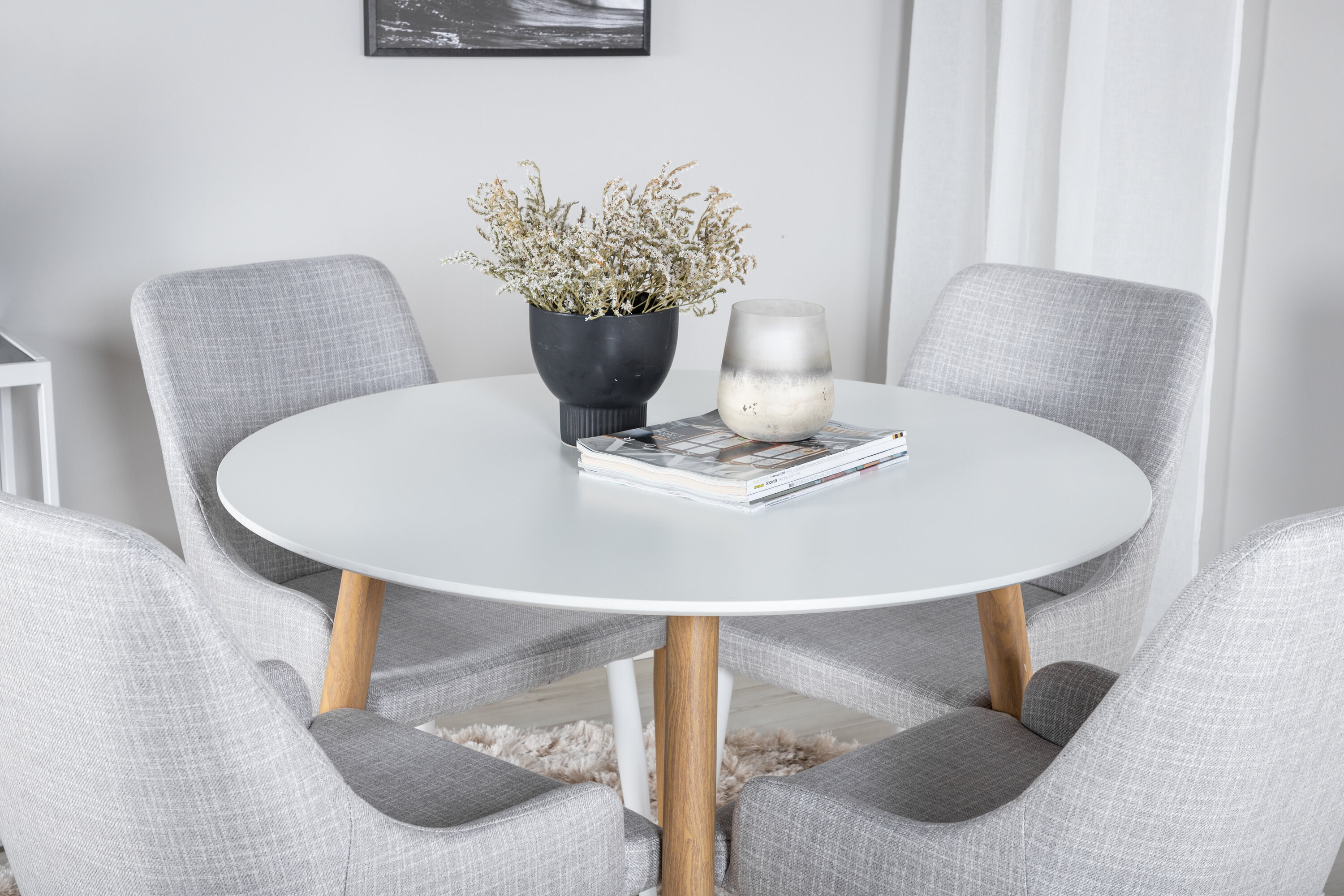 deLOHN Plaza, Plaza Kör alakú étkezőgarnitúra