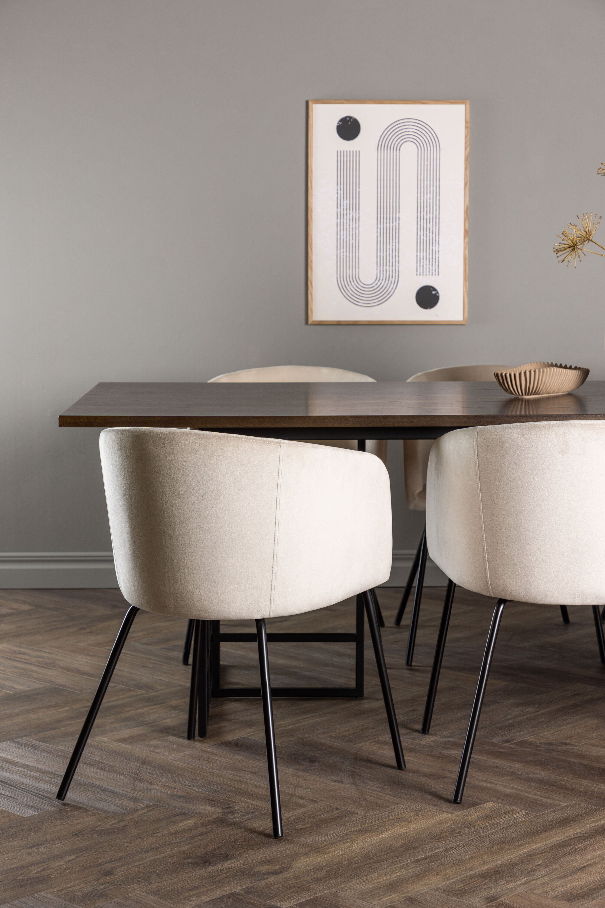 deLOHN Berit Téglalap alakú étkezőgarnitúra