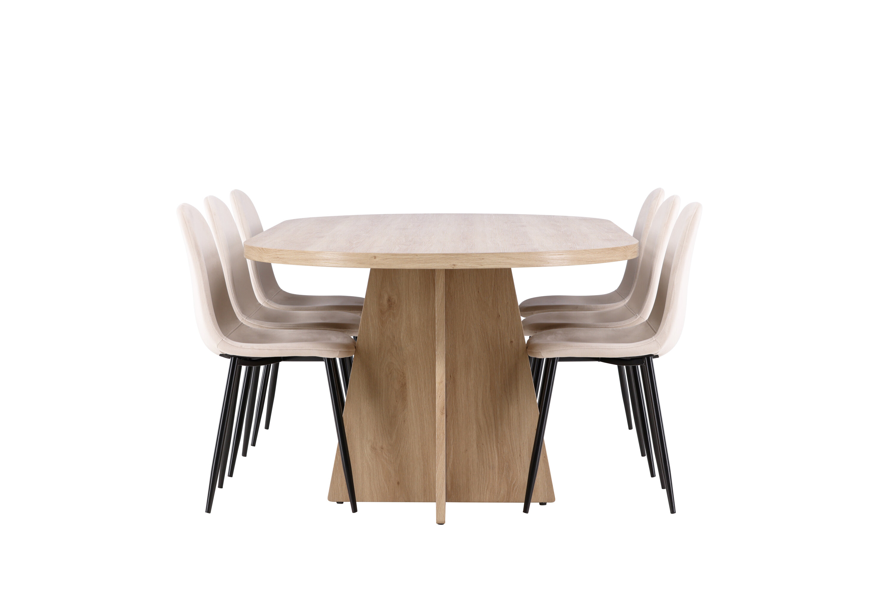 deLOHN Bootcut, Polar Ovális étkezőgarnitúra