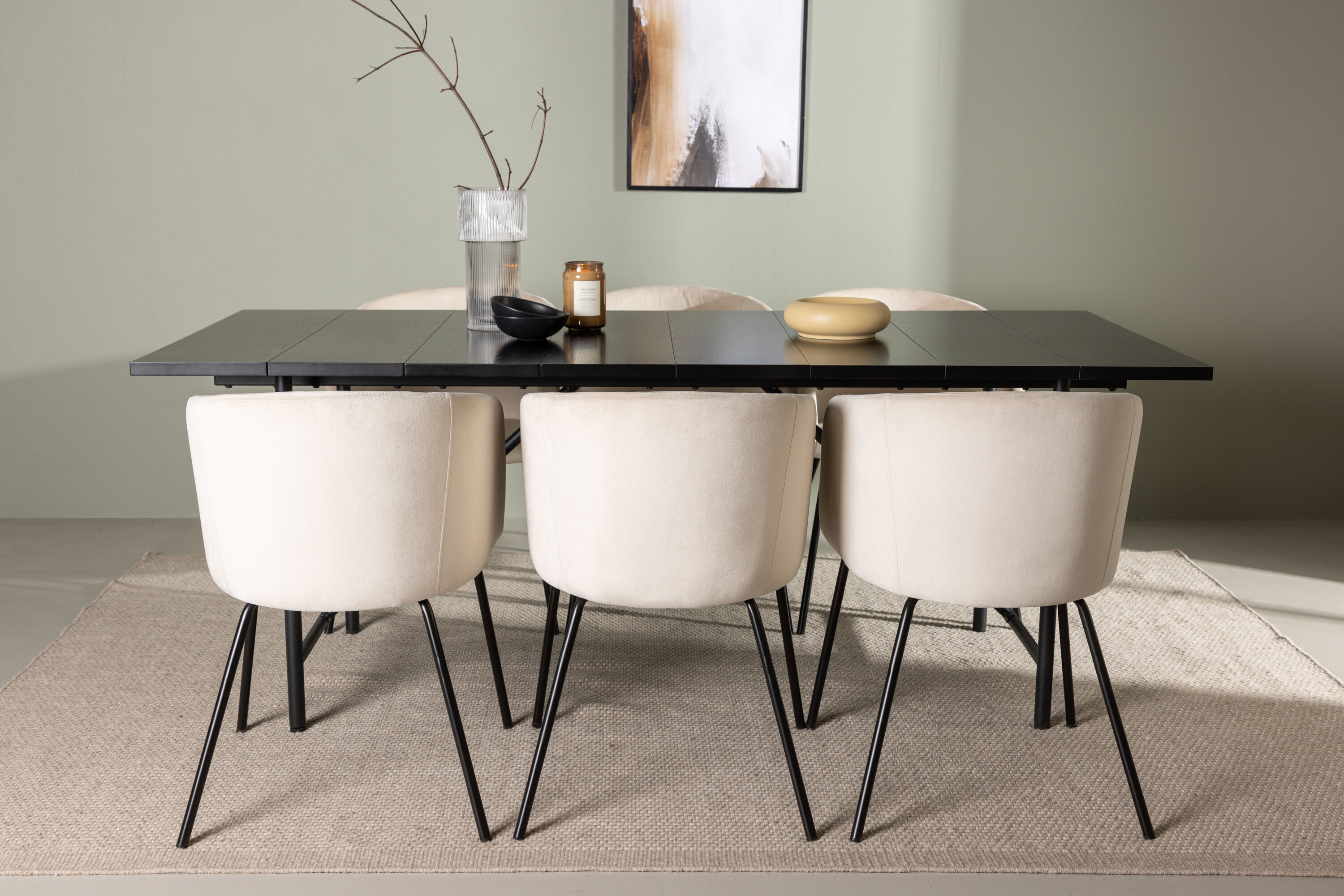 deLOHN Berit Téglalap alakú étkezőgarnitúra