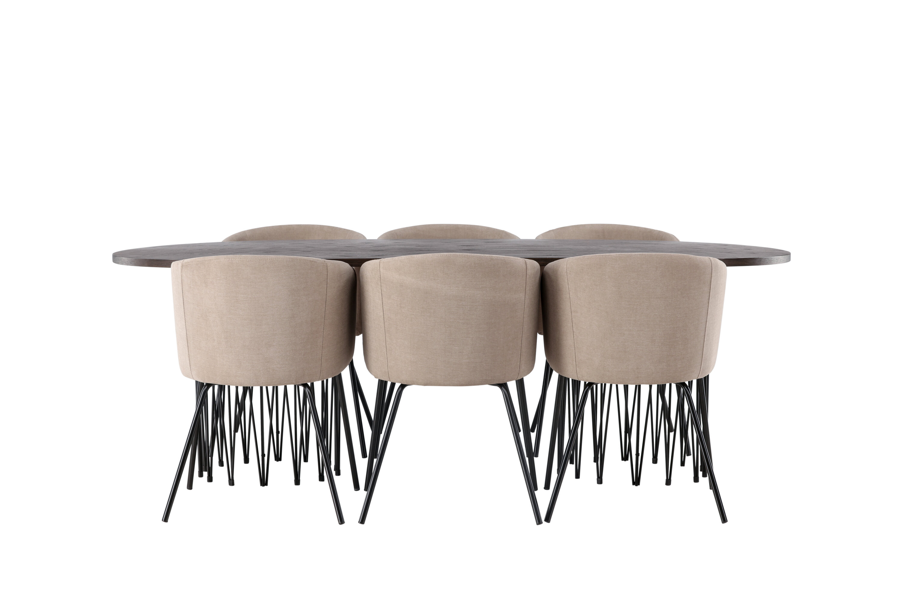 deLOHN Stone oval, Berit Téglalap alakú étkezőgarnitúra