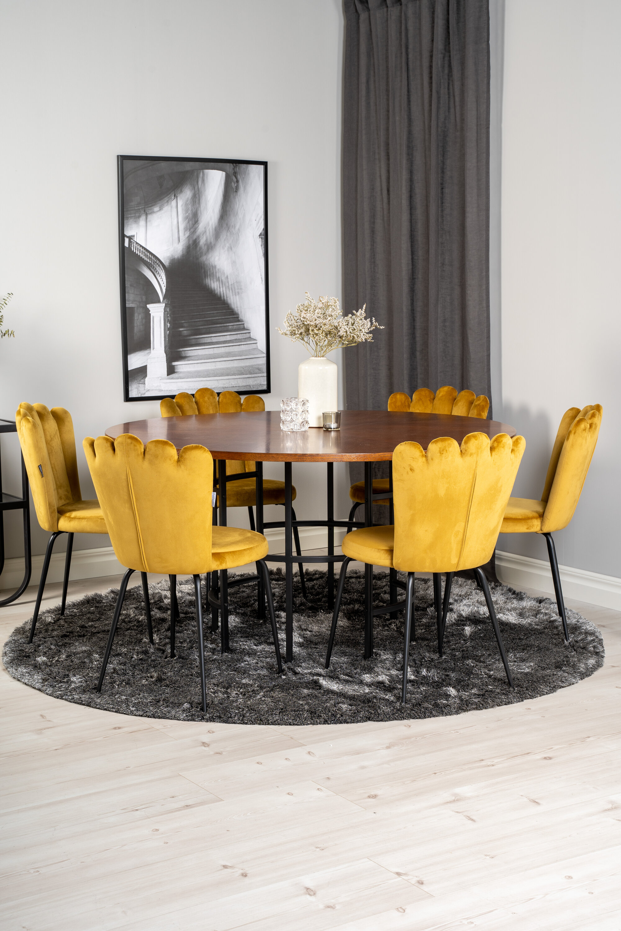 deLOHN Copenhagen, Limhamn Kör alakú étkezőgarnitúra deLOHN Copenhagen, Limhamn Kör alakú étkezőgarnitúra