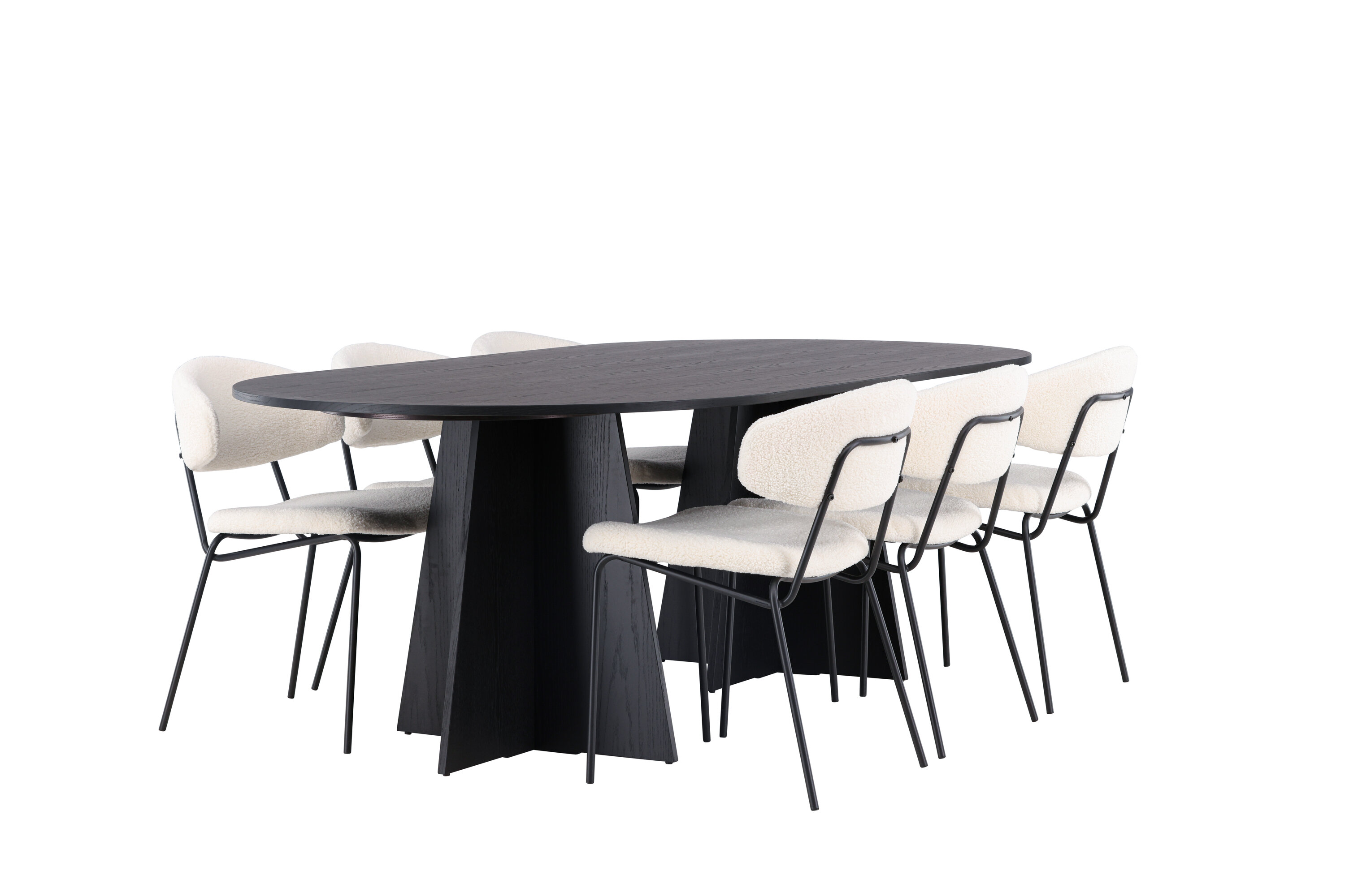 deLOHN Bootcut Oval, Chico Ovális étkezőgarnitúra