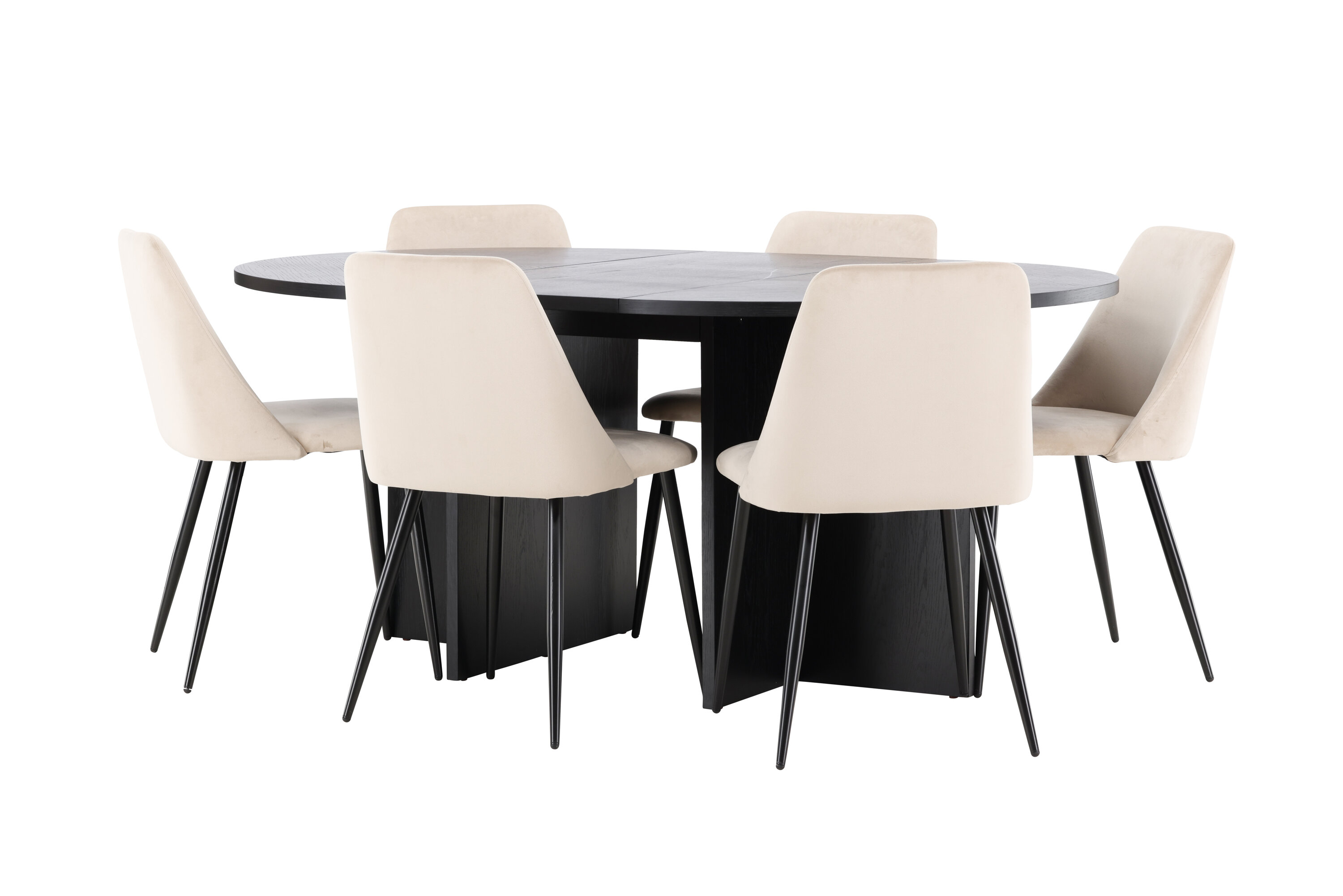 deLOHN Strada, Night Ovális étkezőgarnitúra