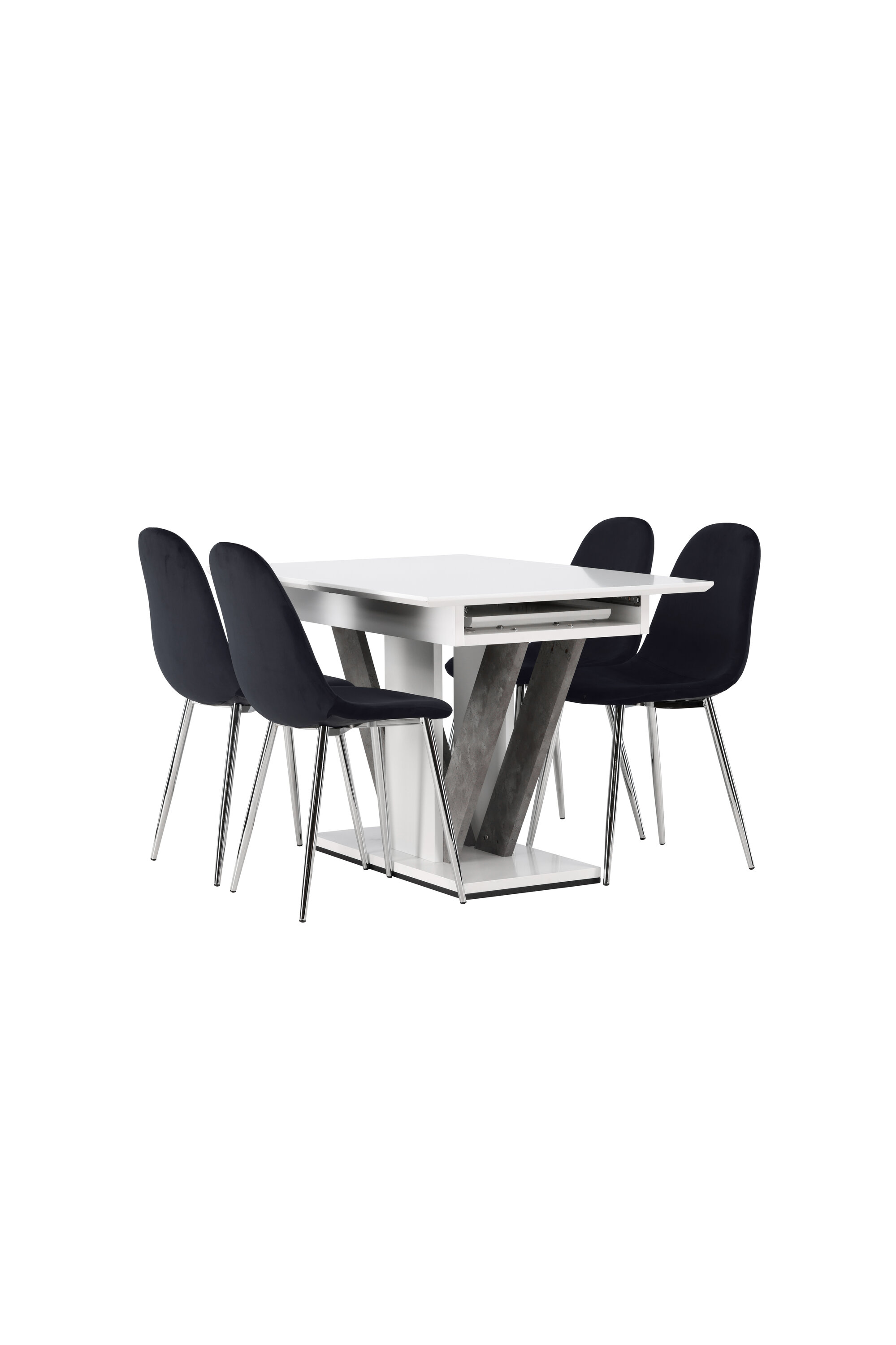 deLOHN Polar Téglalap alakú étkezőgarnitúra