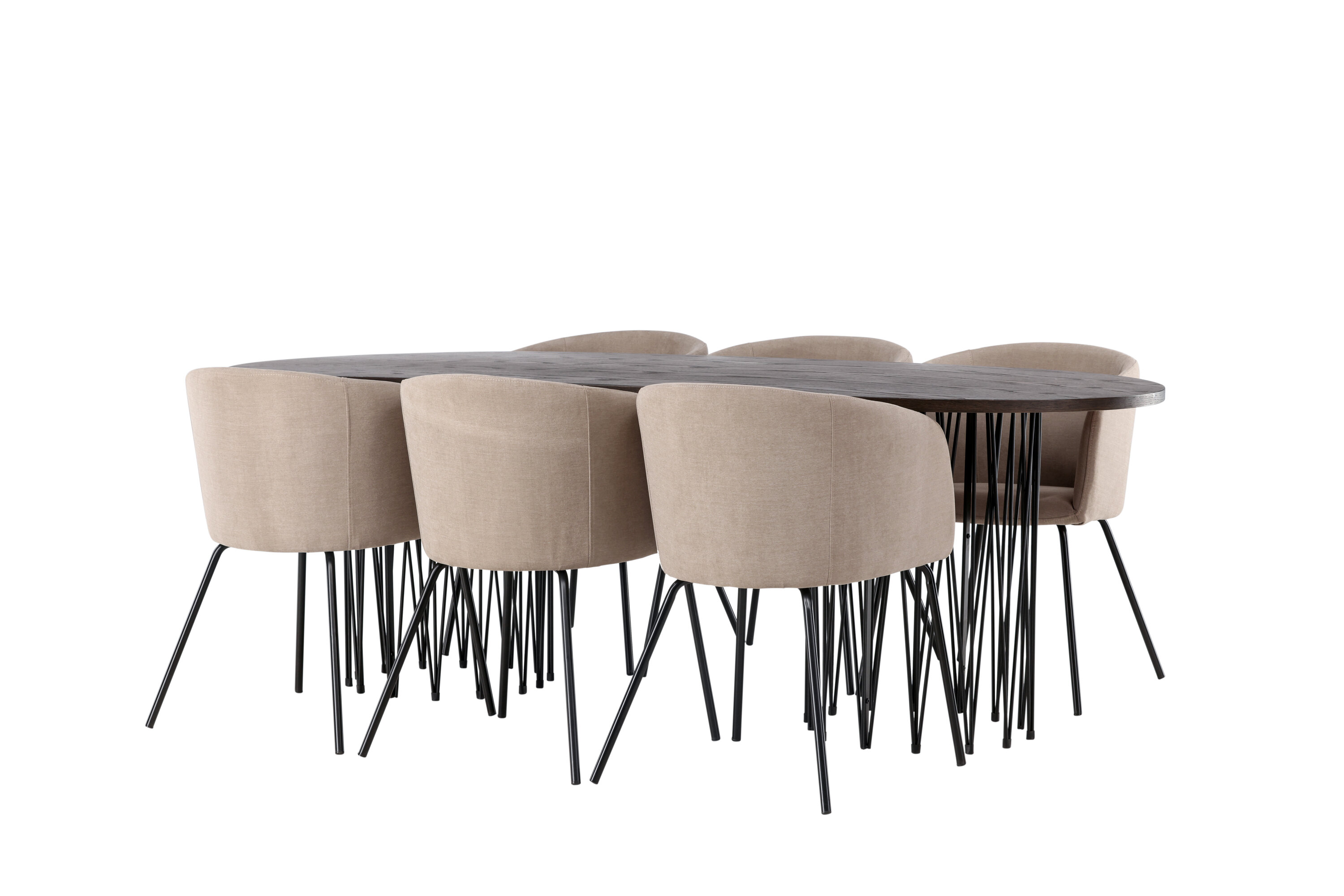 deLOHN Stone oval, Berit Téglalap alakú étkezőgarnitúra