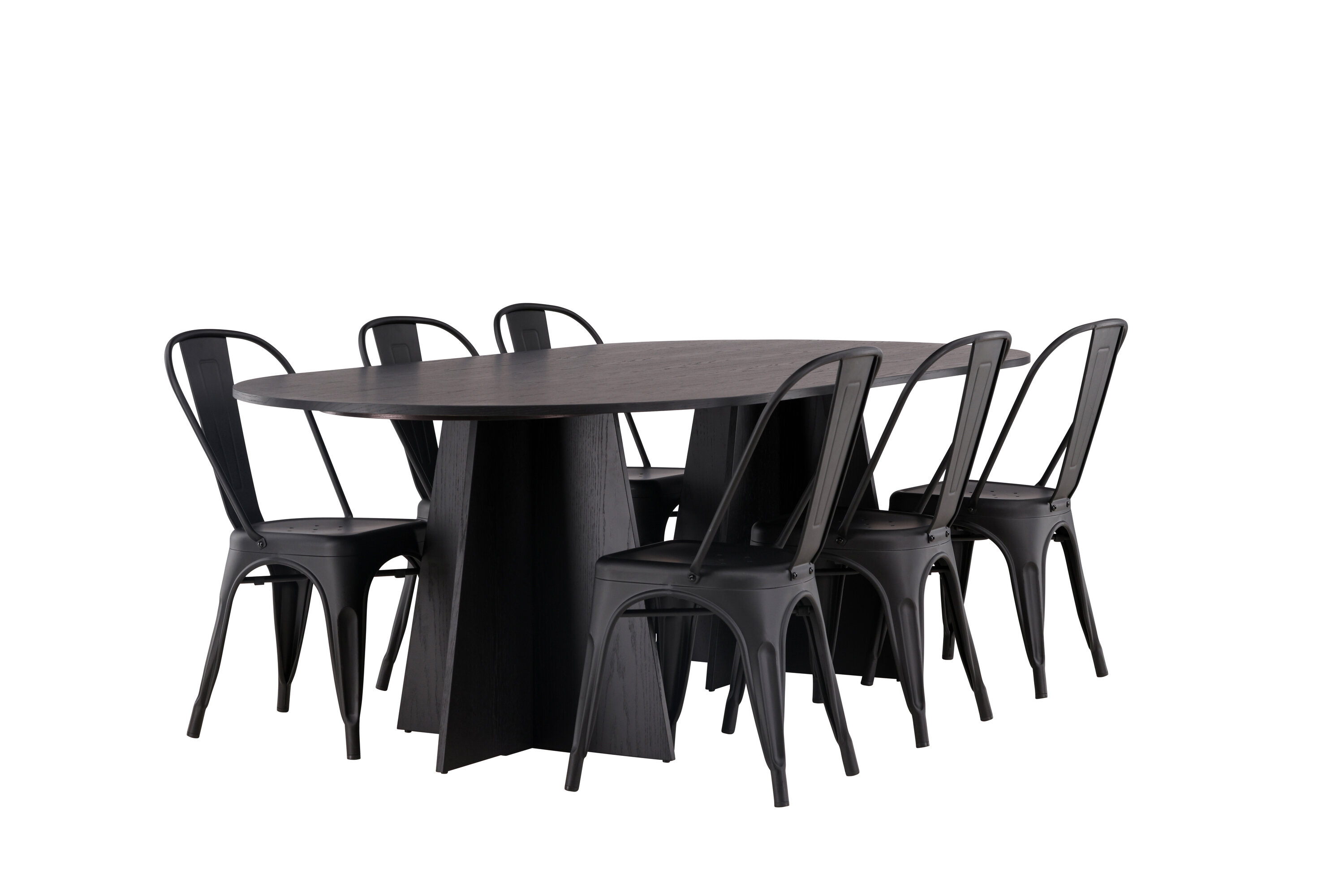 deLOHN Bootcut Oval, Tempe Ovális étkezőgarnitúra