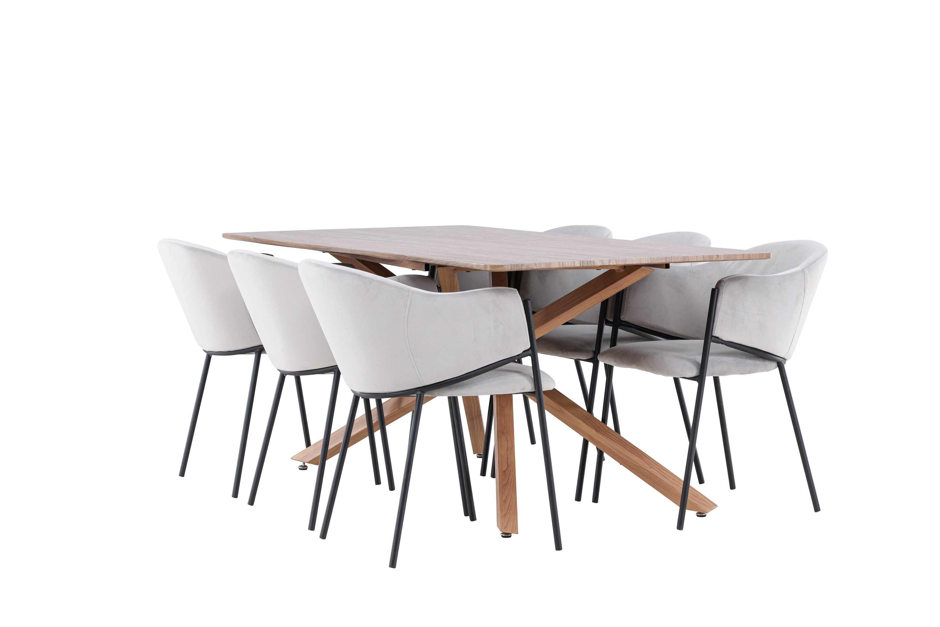 deLOHN Piazza, Evelina Téglalap alakú étkezőgarnitúra