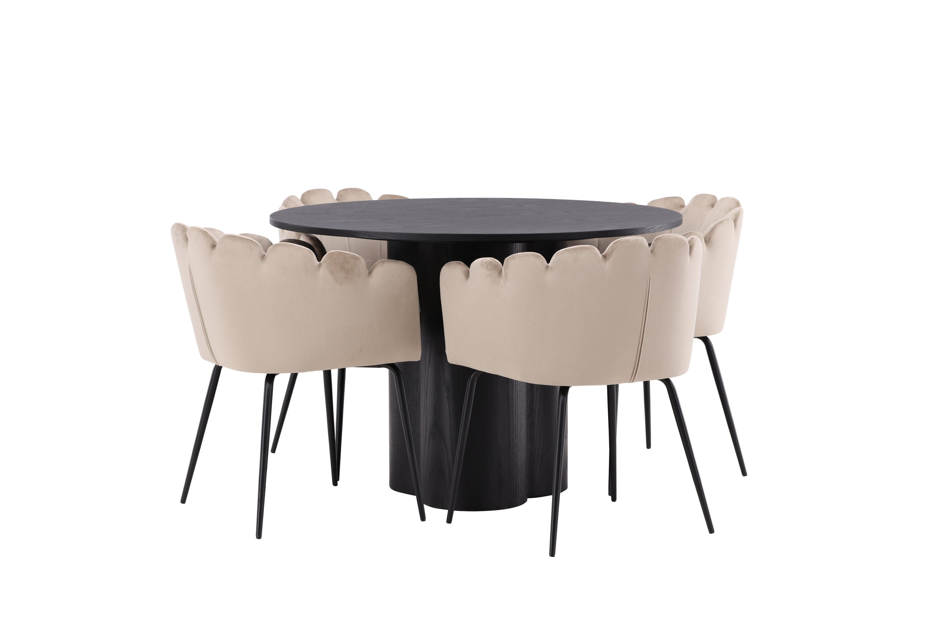 deLOHN Olivia, Limhamn Kör alakú étkezőgarnitúra