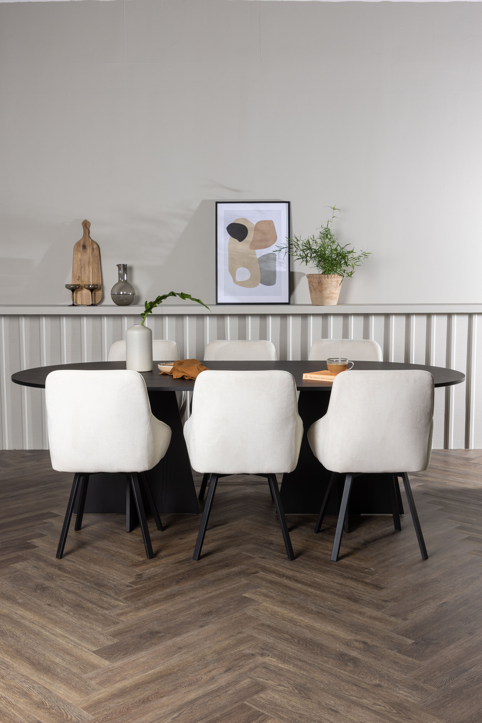 deLOHN Rosie Ovális étkezőgarnitúra deLOHN Rosie Ovális étkezőgarnitúra