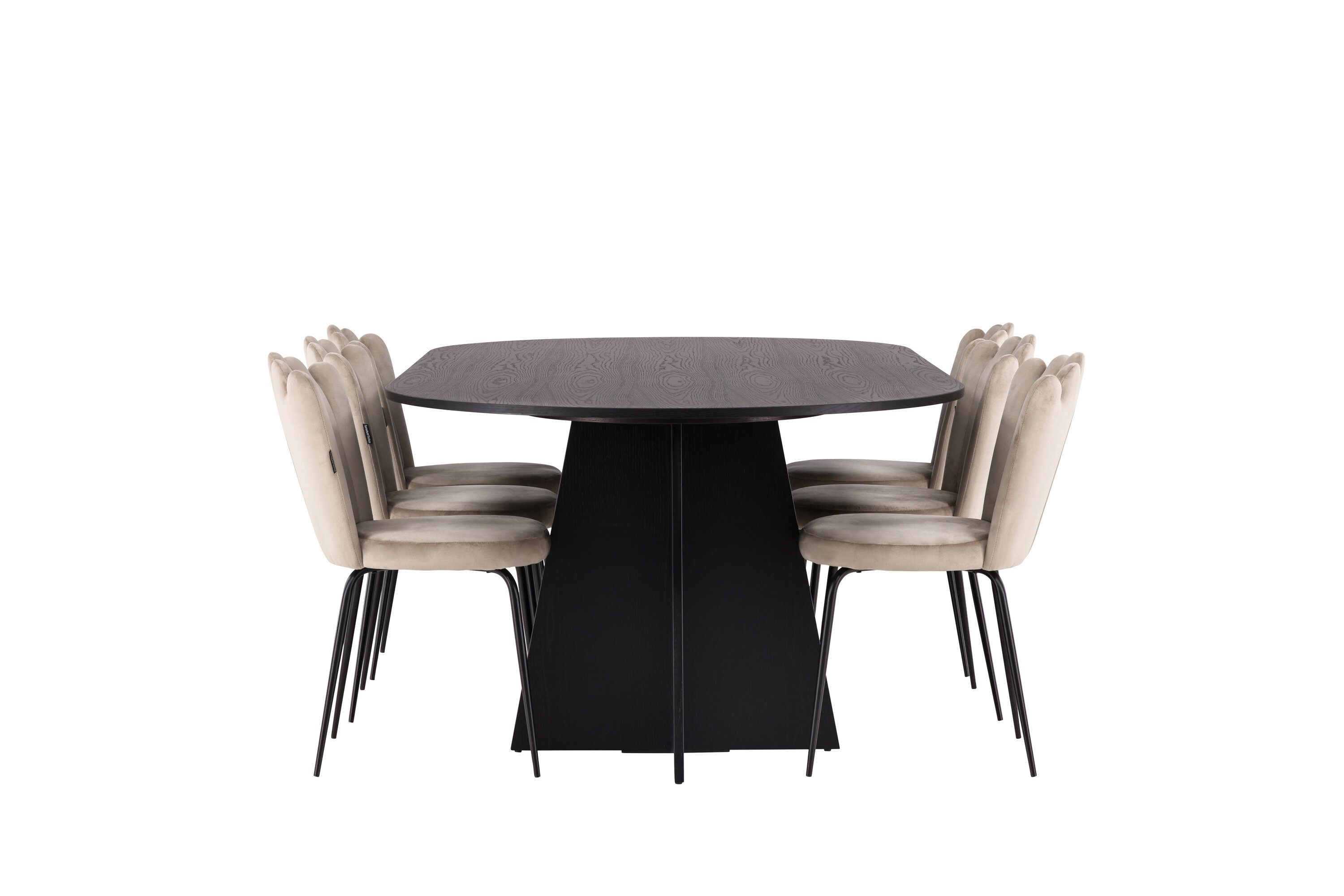 deLOHN Bootcut Oval, Limhamn Ovális étkezőgarnitúra