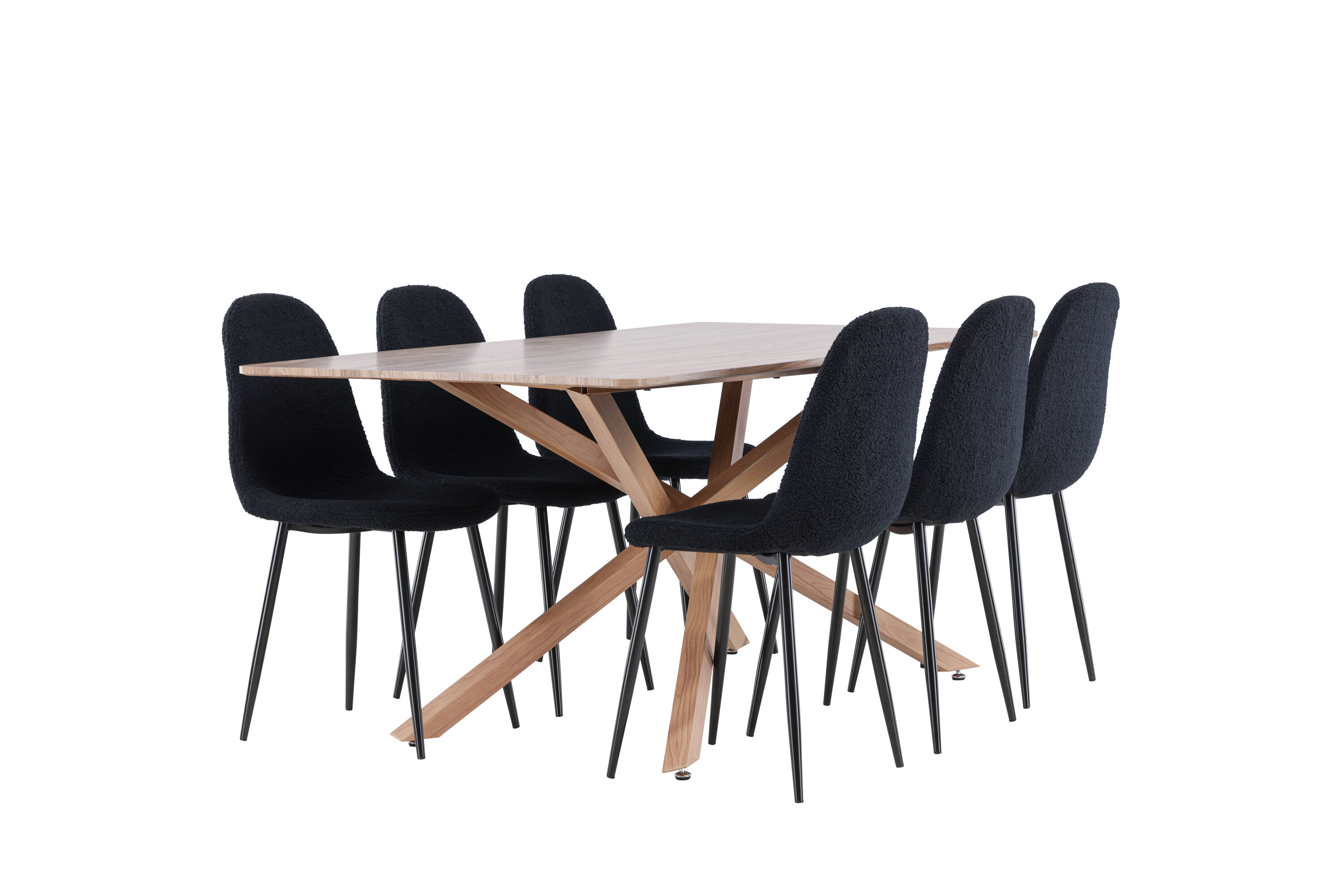 deLOHN Piazza, Polar Téglalap alakú étkezőgarnitúra