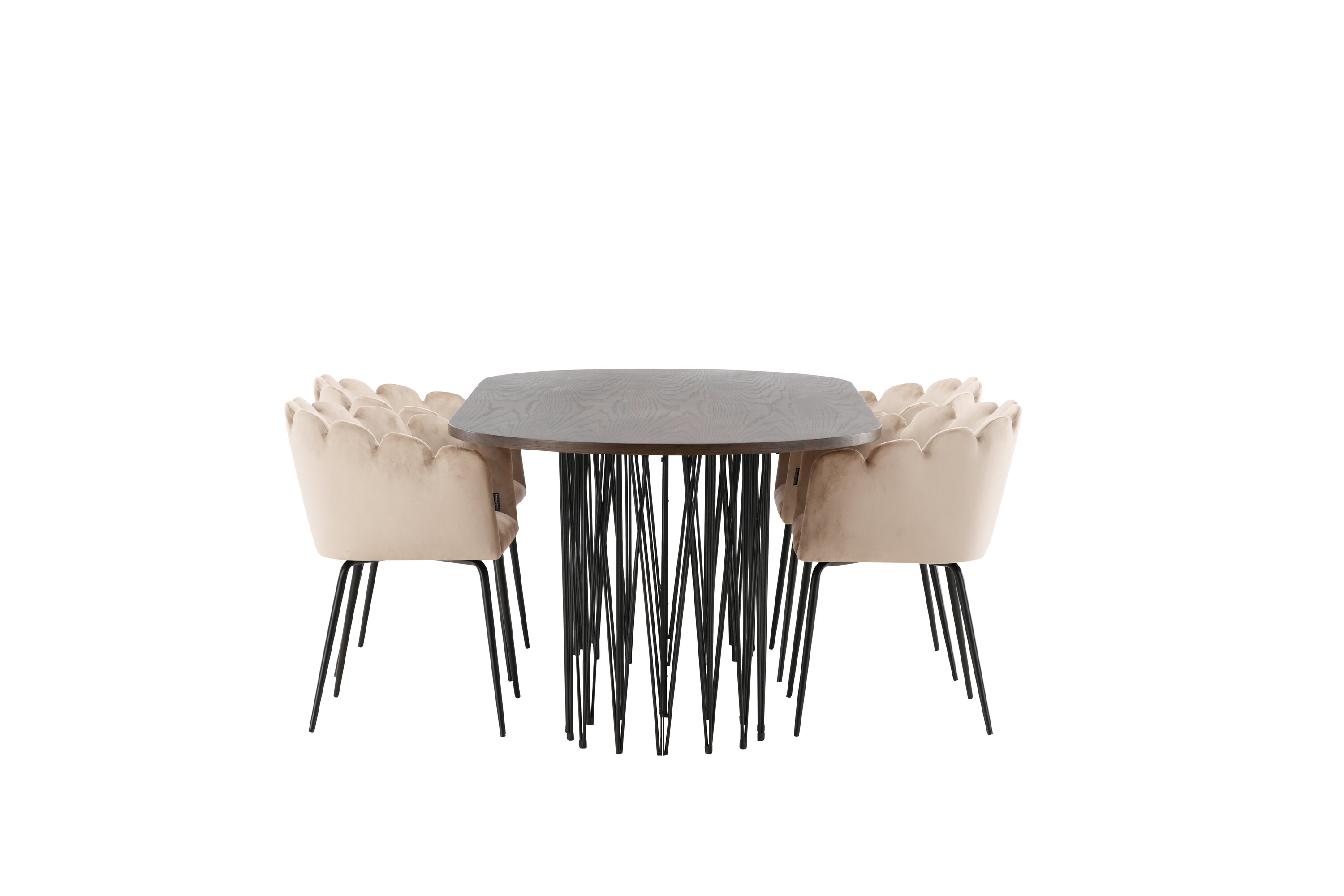 deLOHN Stone oval, Limhamn Ovális étkezőgarnitúra