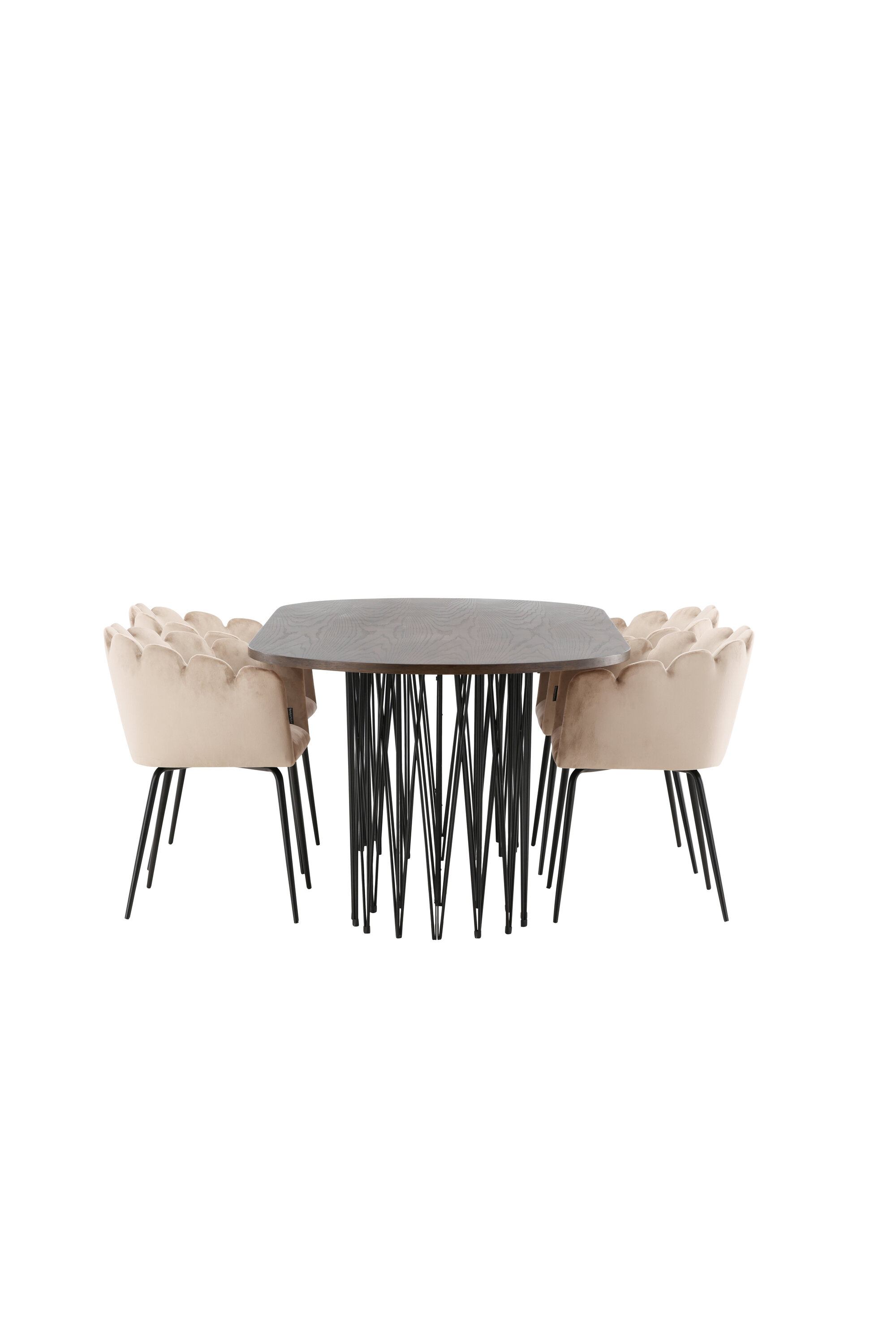 deLOHN Stone oval, Limhamn Ovális étkezőgarnitúra