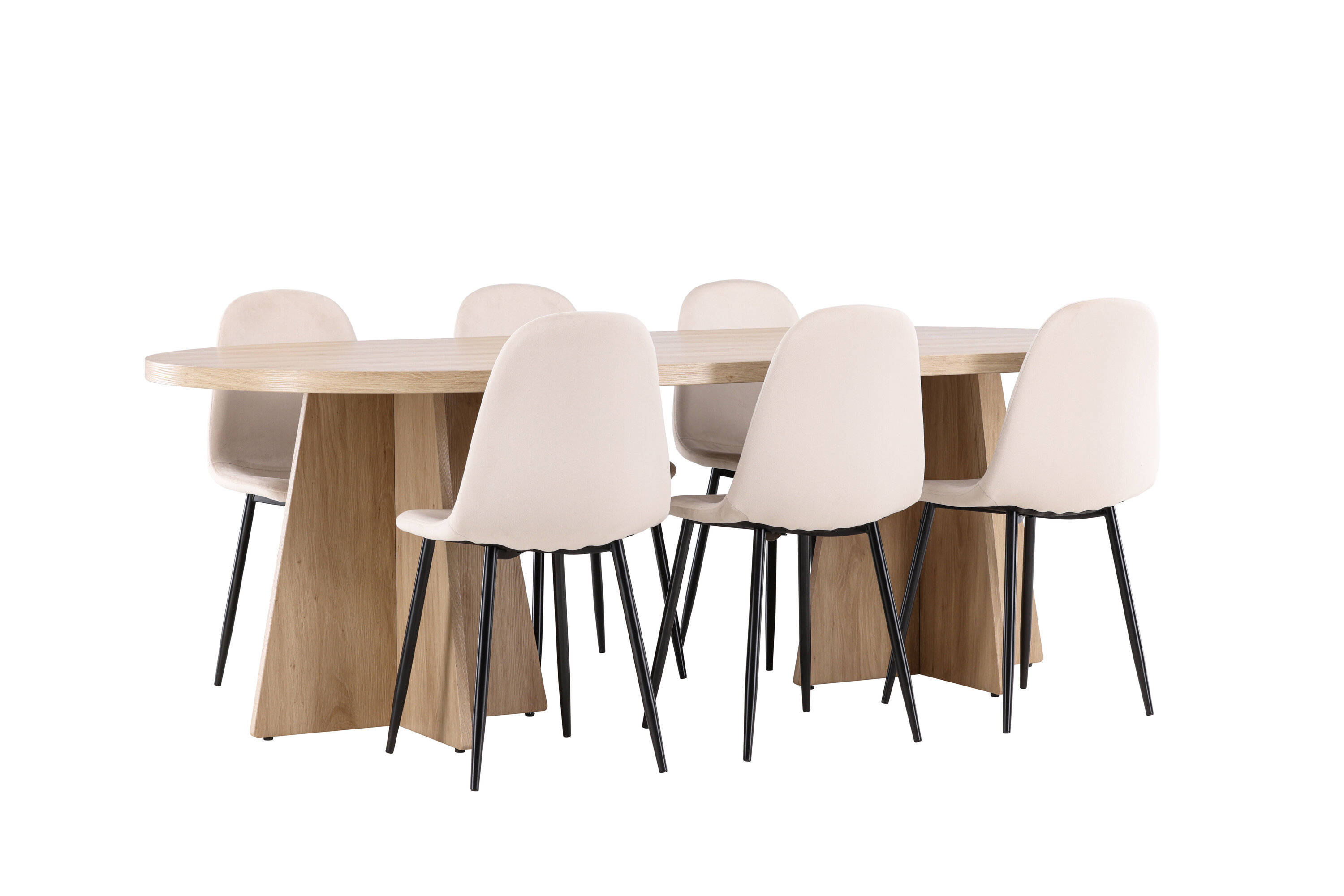 deLOHN Bootcut, Polar Ovális étkezőgarnitúra