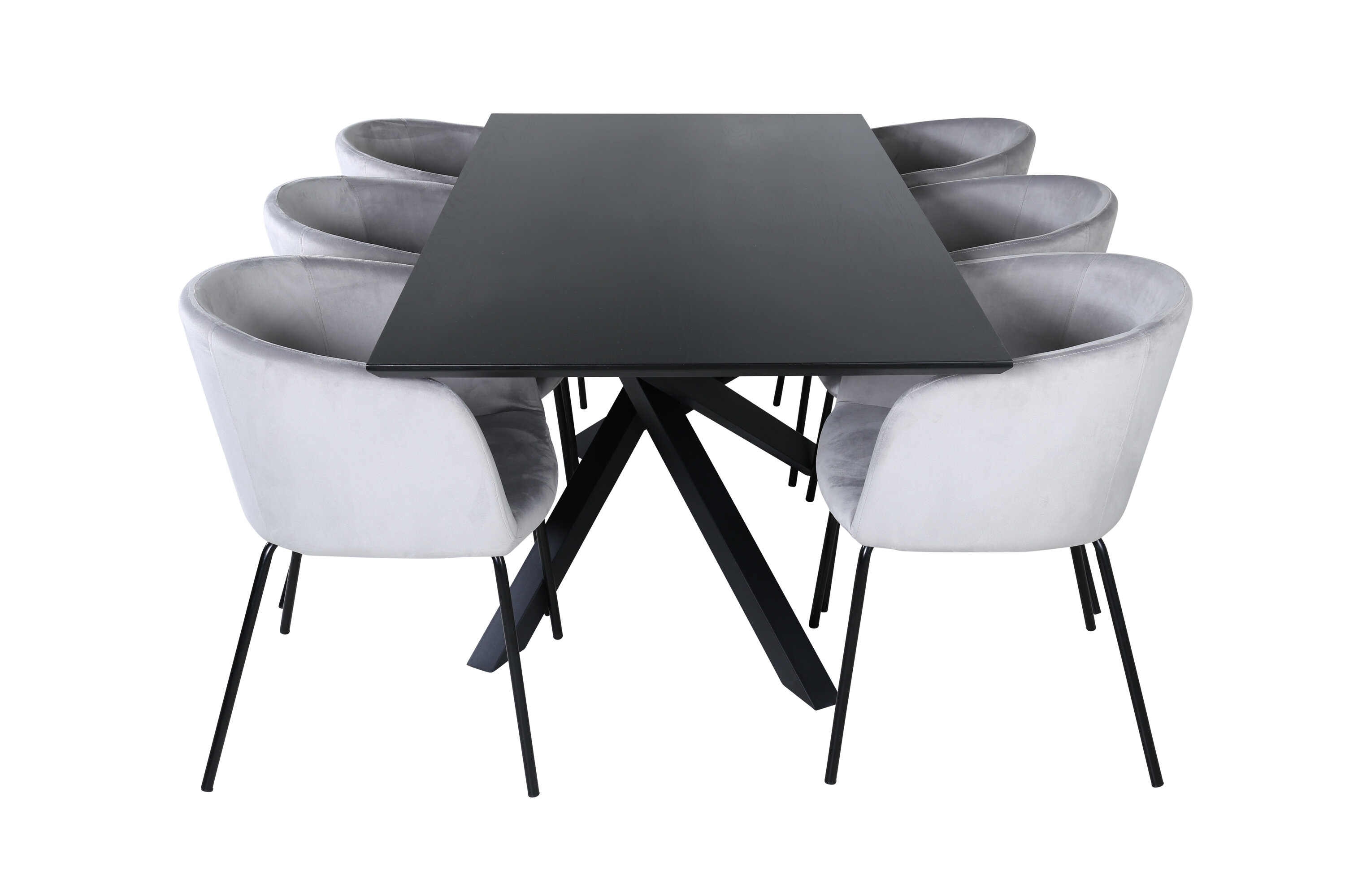 deLOHN Piazza, Berit Téglalap alakú étkezőgarnitúra