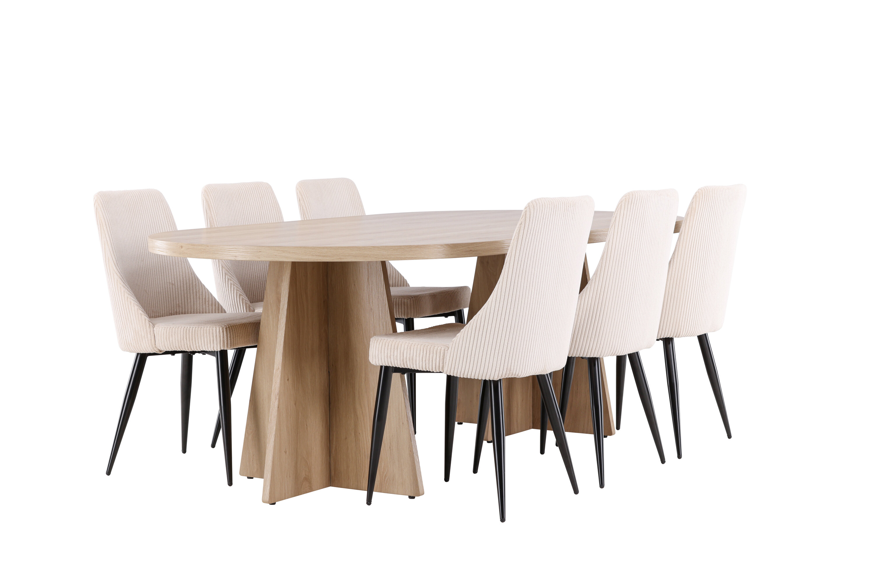 deLOHN Bootcut, Leone Ovális étkezőgarnitúra