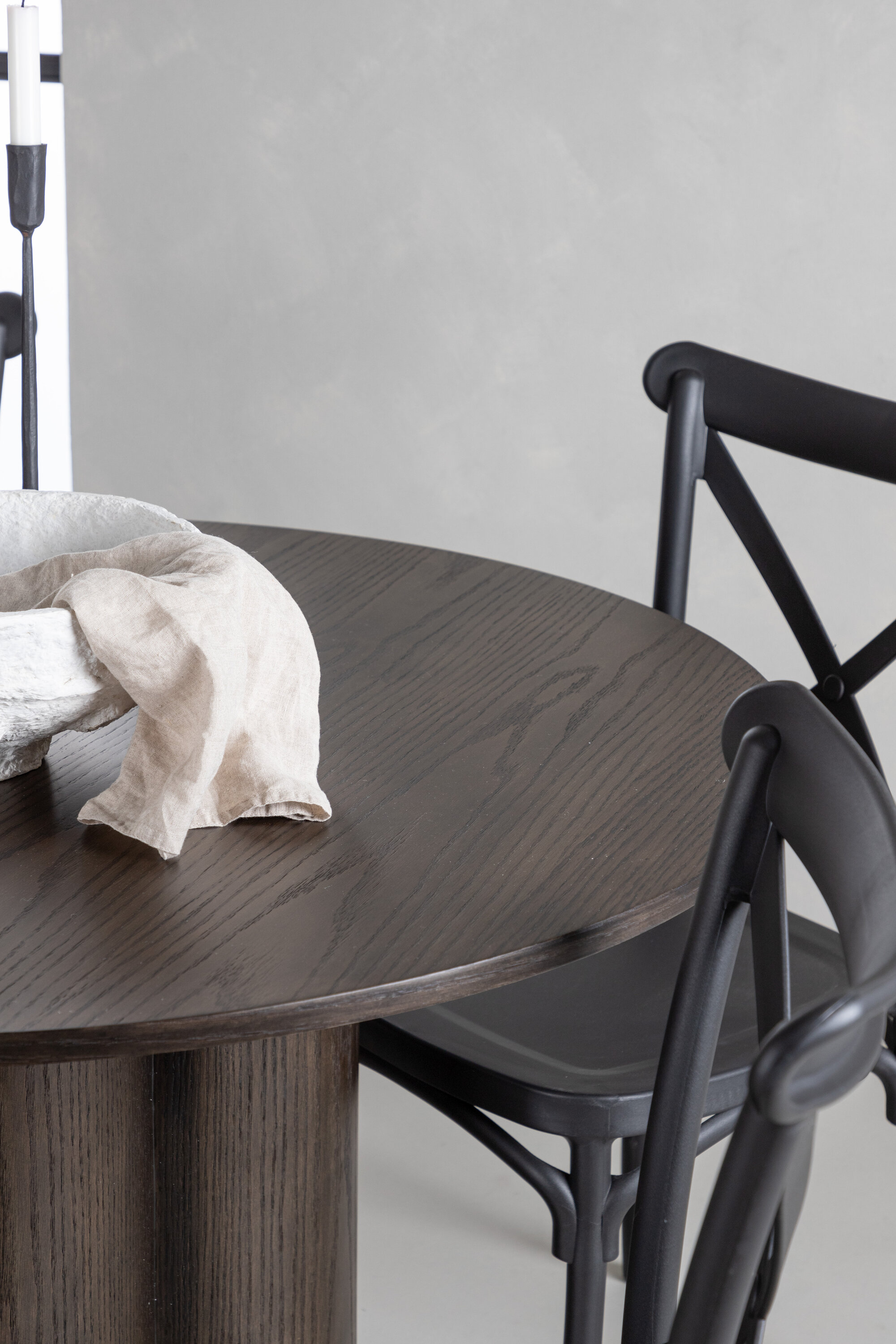 deLOHN Olivia, Crosett Kör alakú étkezőgarnitúra