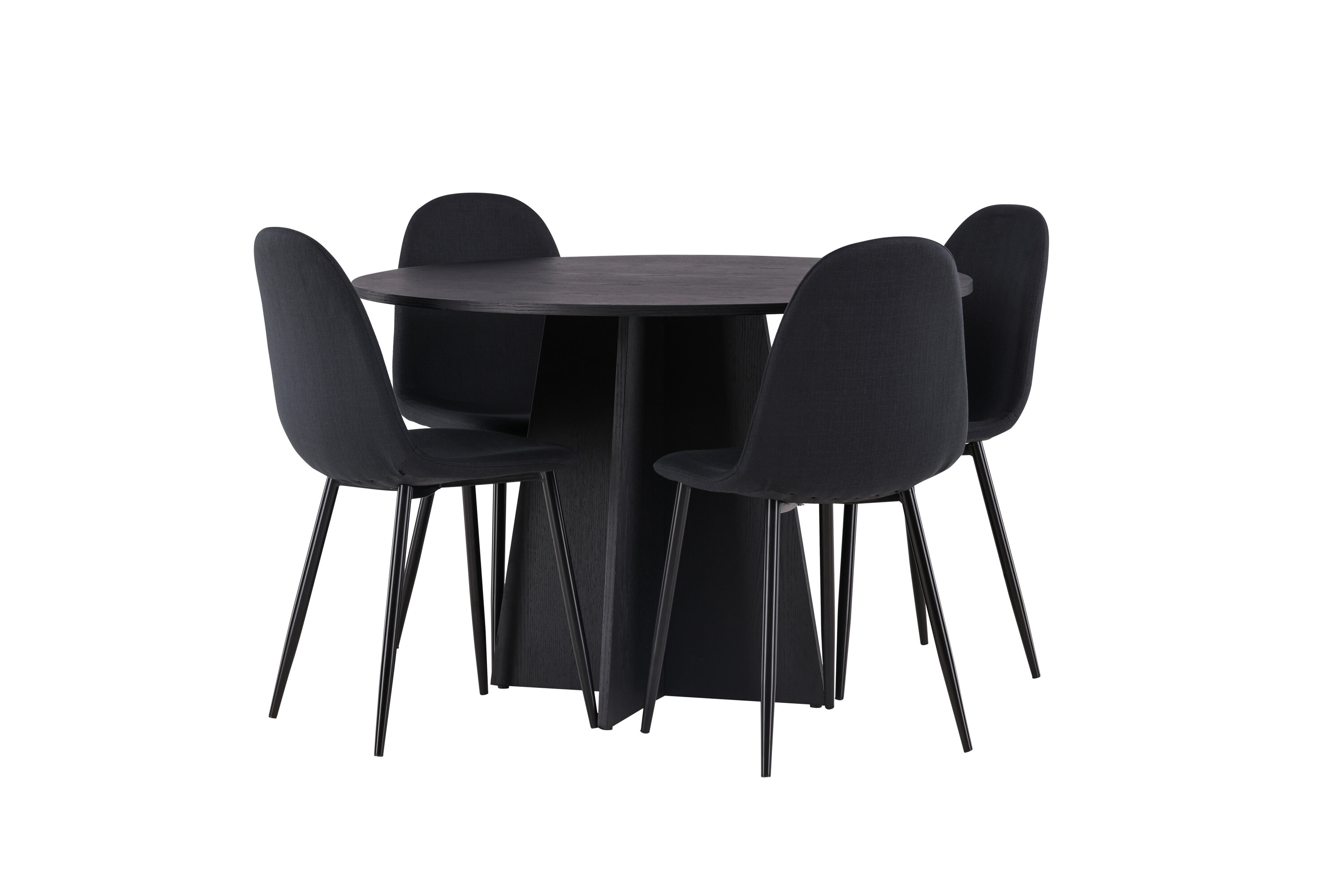 deLOHN Bootcut Round, Polar Kör alakú étkezőgarnitúra