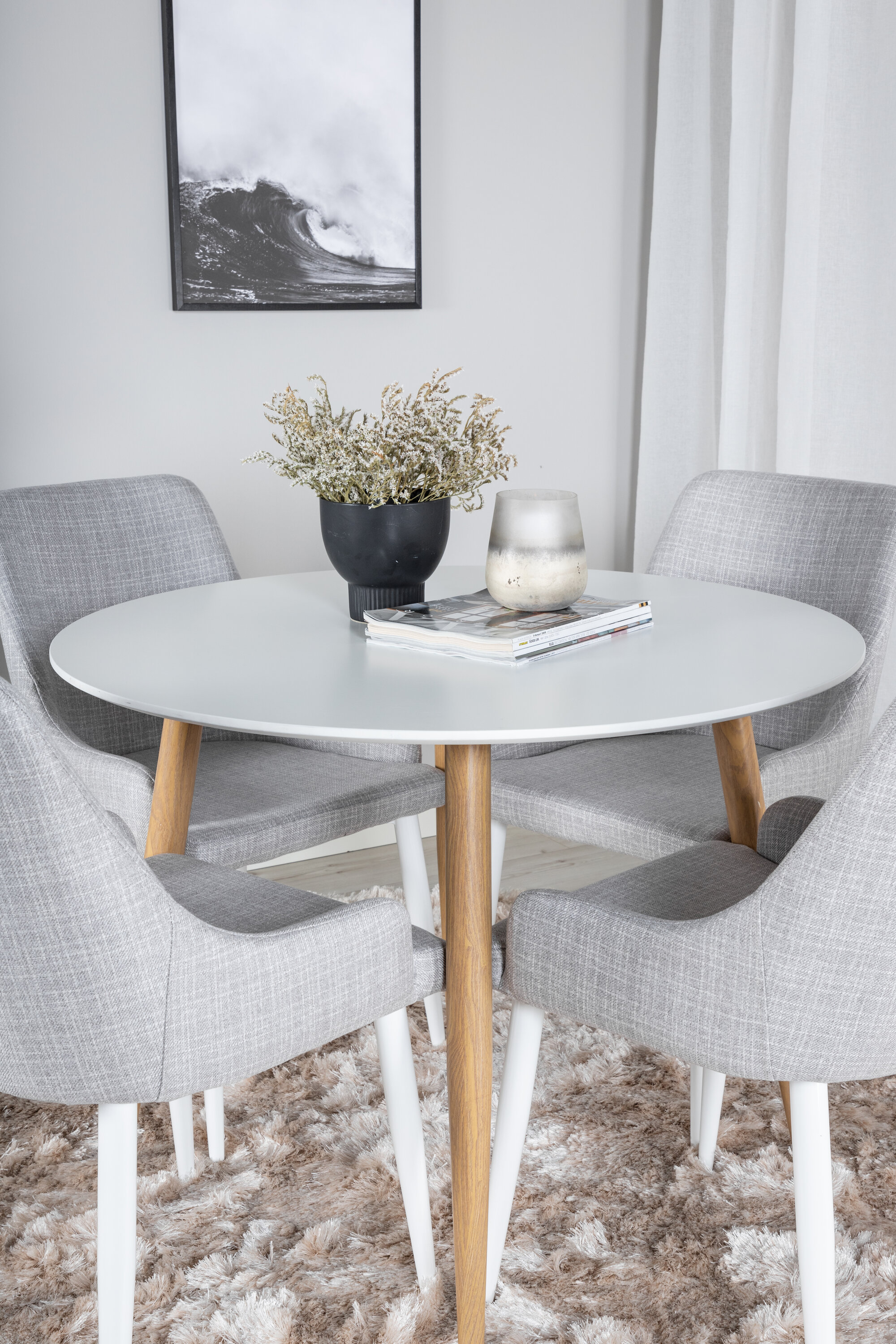 deLOHN Plaza, Plaza Kör alakú étkezőgarnitúra