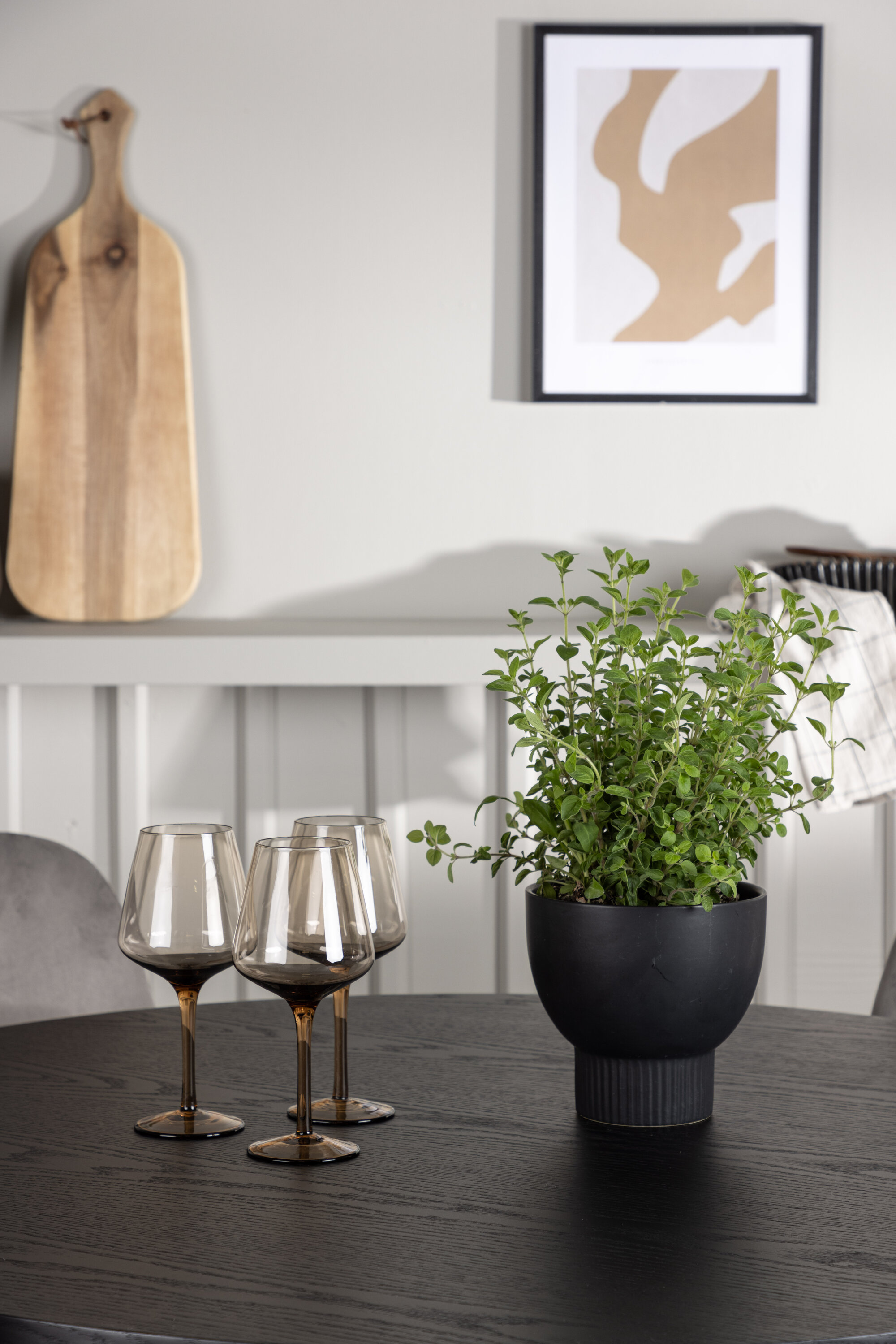 deLOHN Eva Kör alakú étkezőgarnitúra