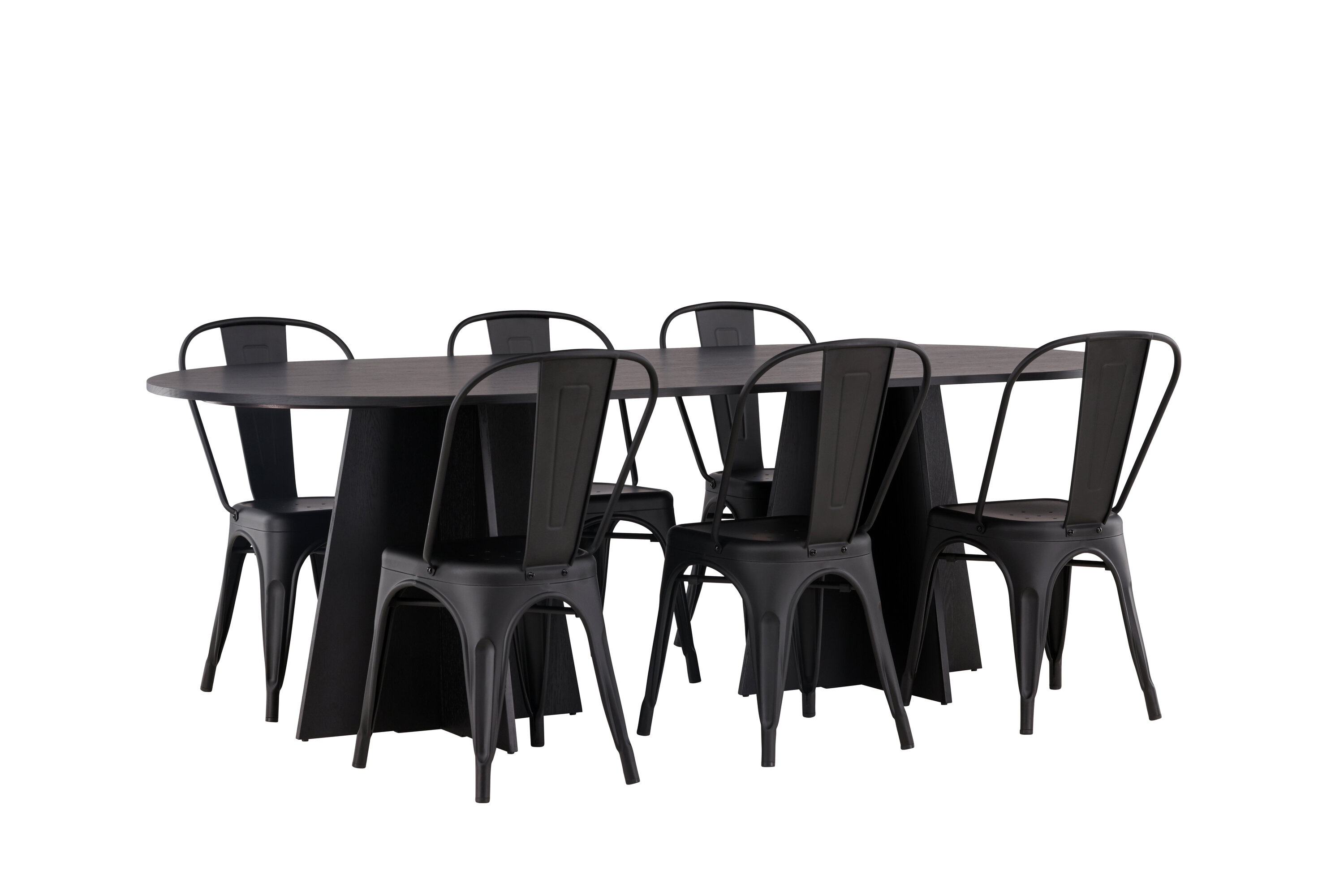 deLOHN Bootcut Oval, Tempe Ovális étkezőgarnitúra