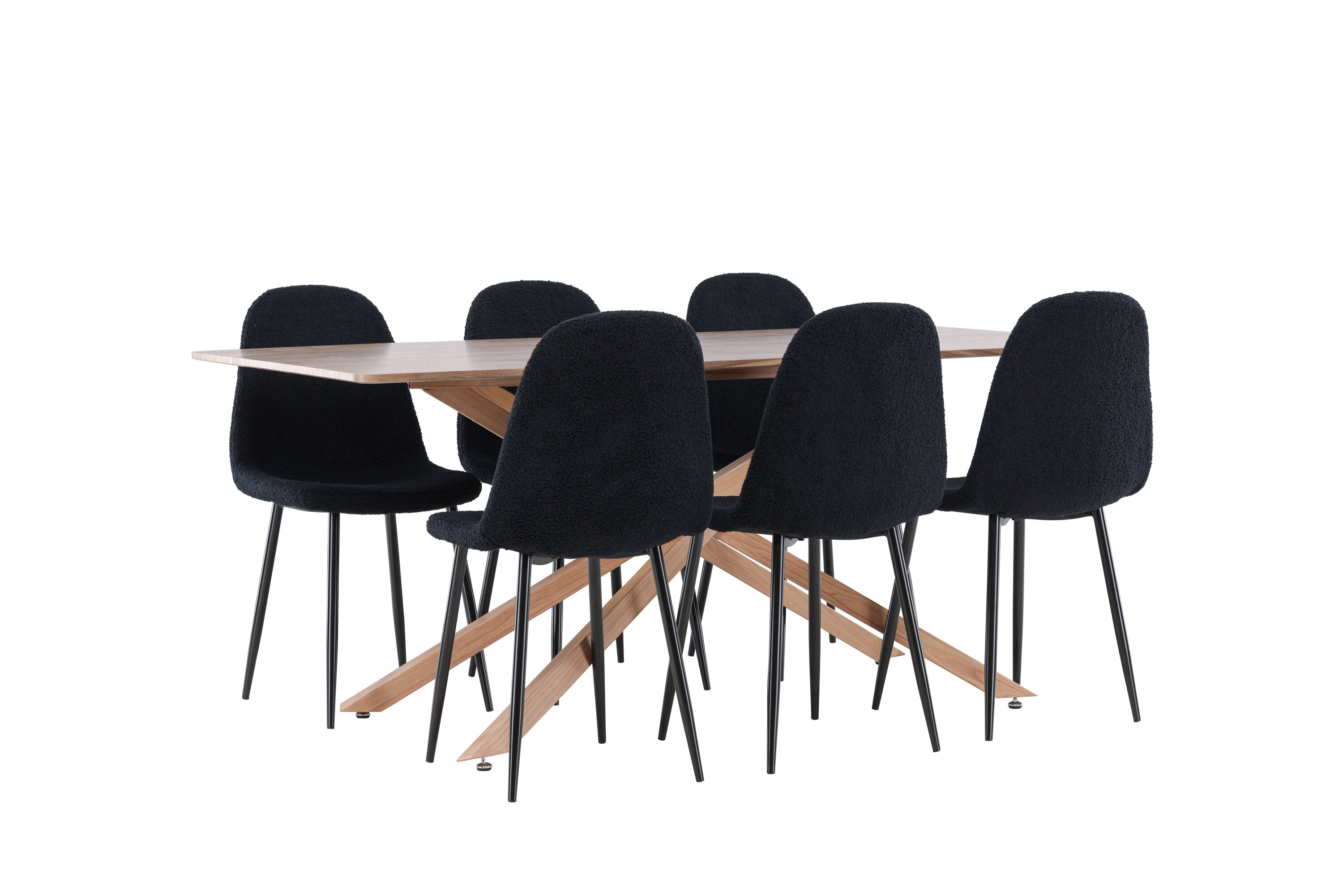 deLOHN Piazza, Polar Téglalap alakú étkezőgarnitúra