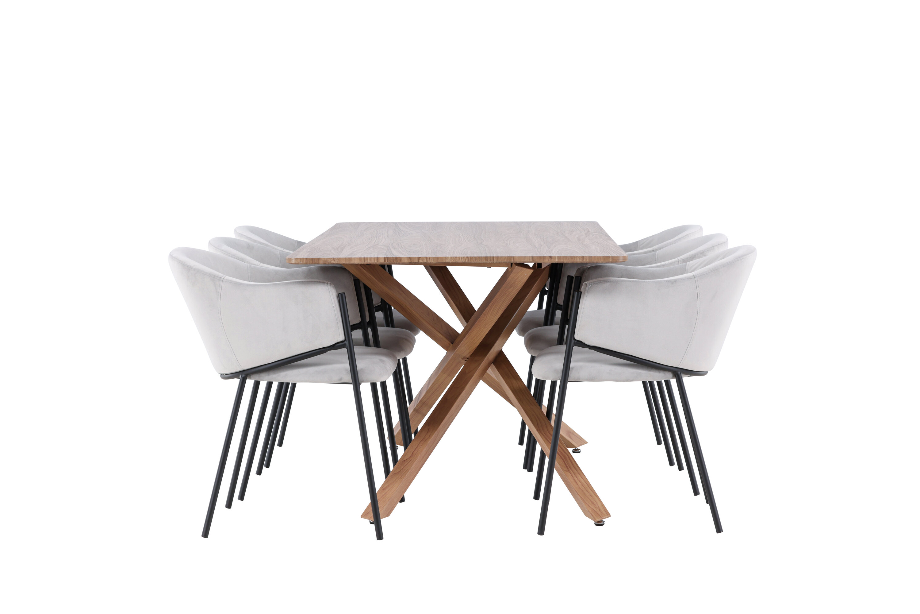 deLOHN Piazza, Evelina Téglalap alakú étkezőgarnitúra