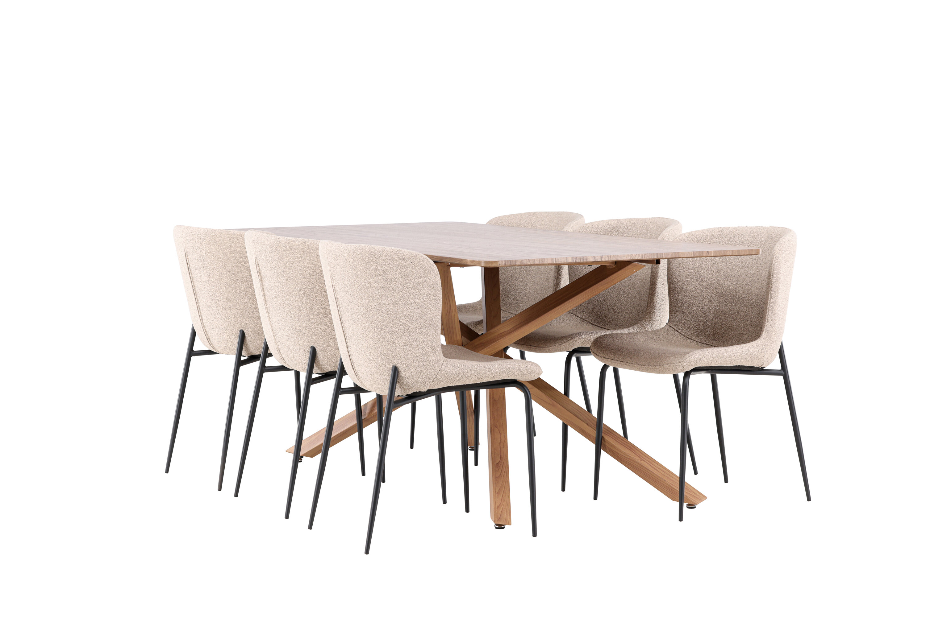 deLOHN Piazza, Modesto Téglalap alakú étkezőgarnitúra