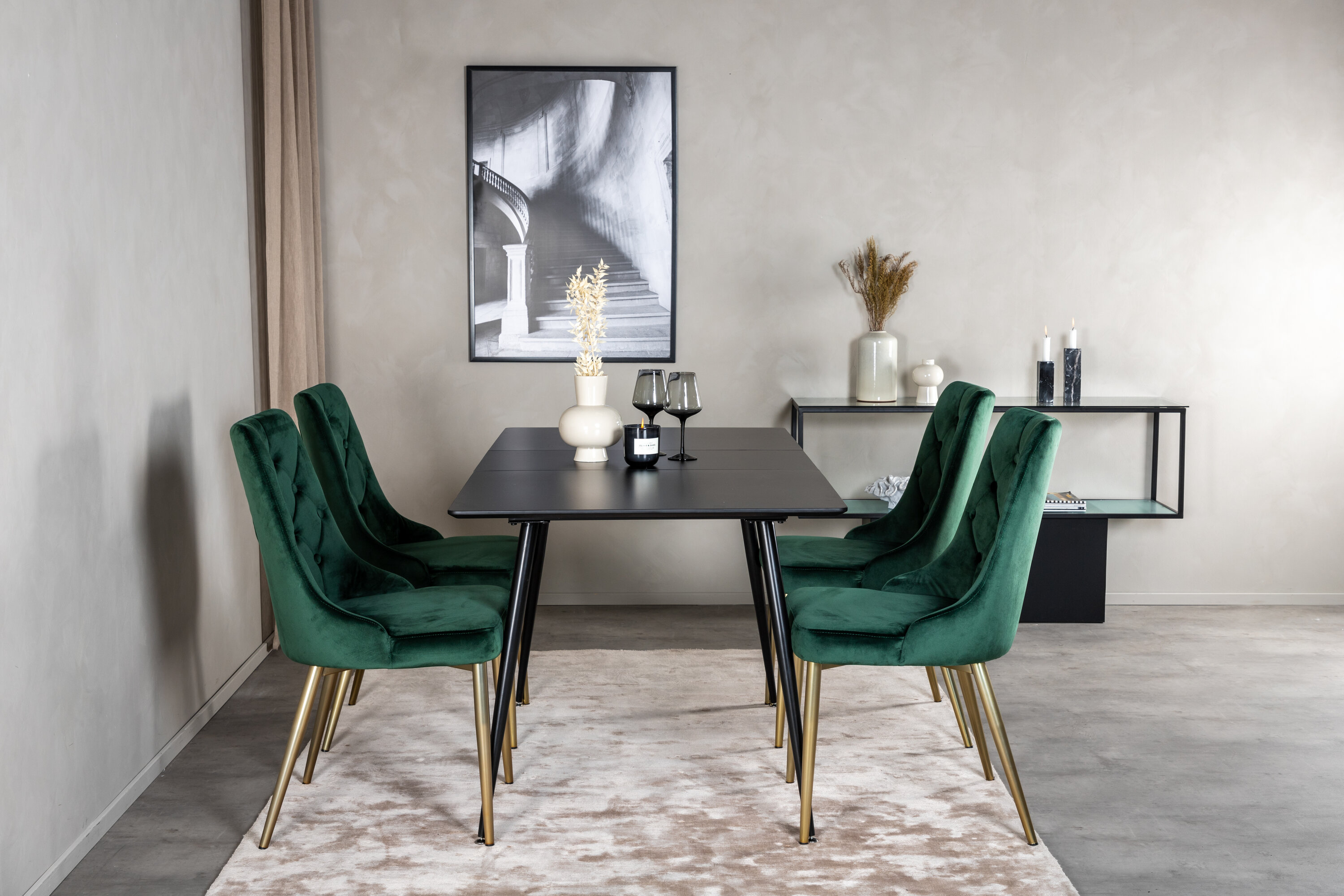Silar, Velvet Deluxe Téglalap alakú étkezőgarnitúra