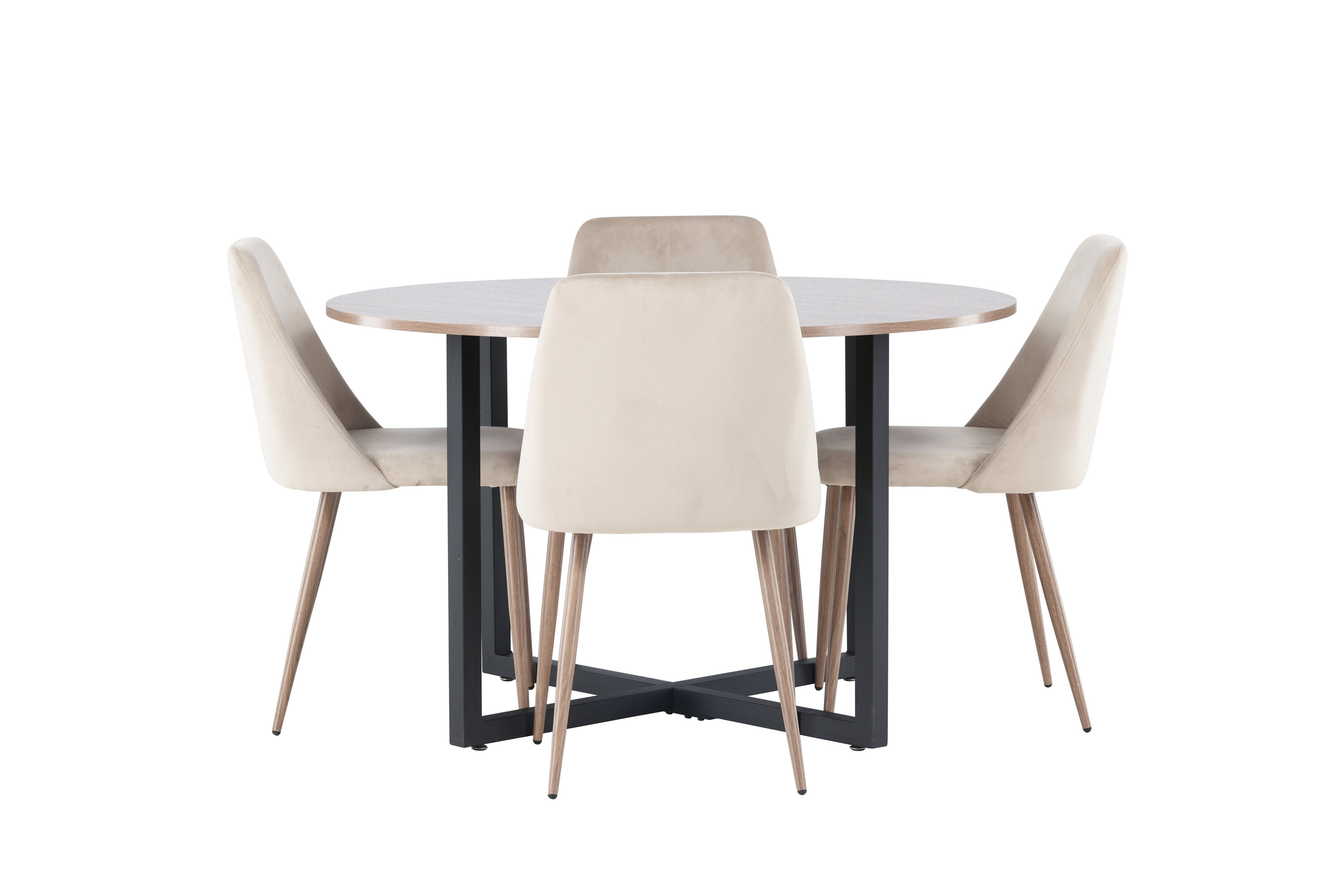 deLOHN Night Kör alakú étkezőgarnitúra