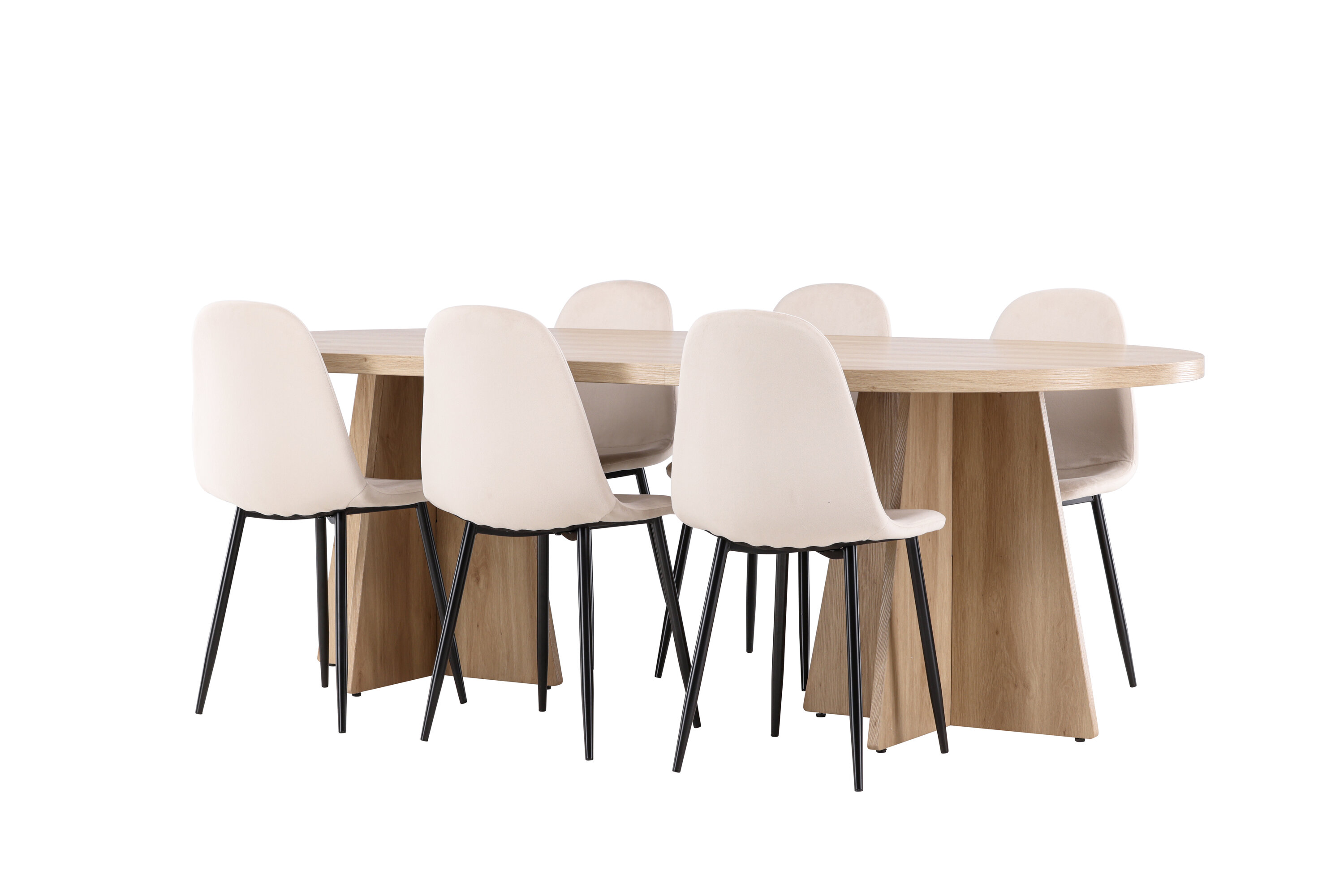 deLOHN Bootcut, Polar Ovális étkezőgarnitúra