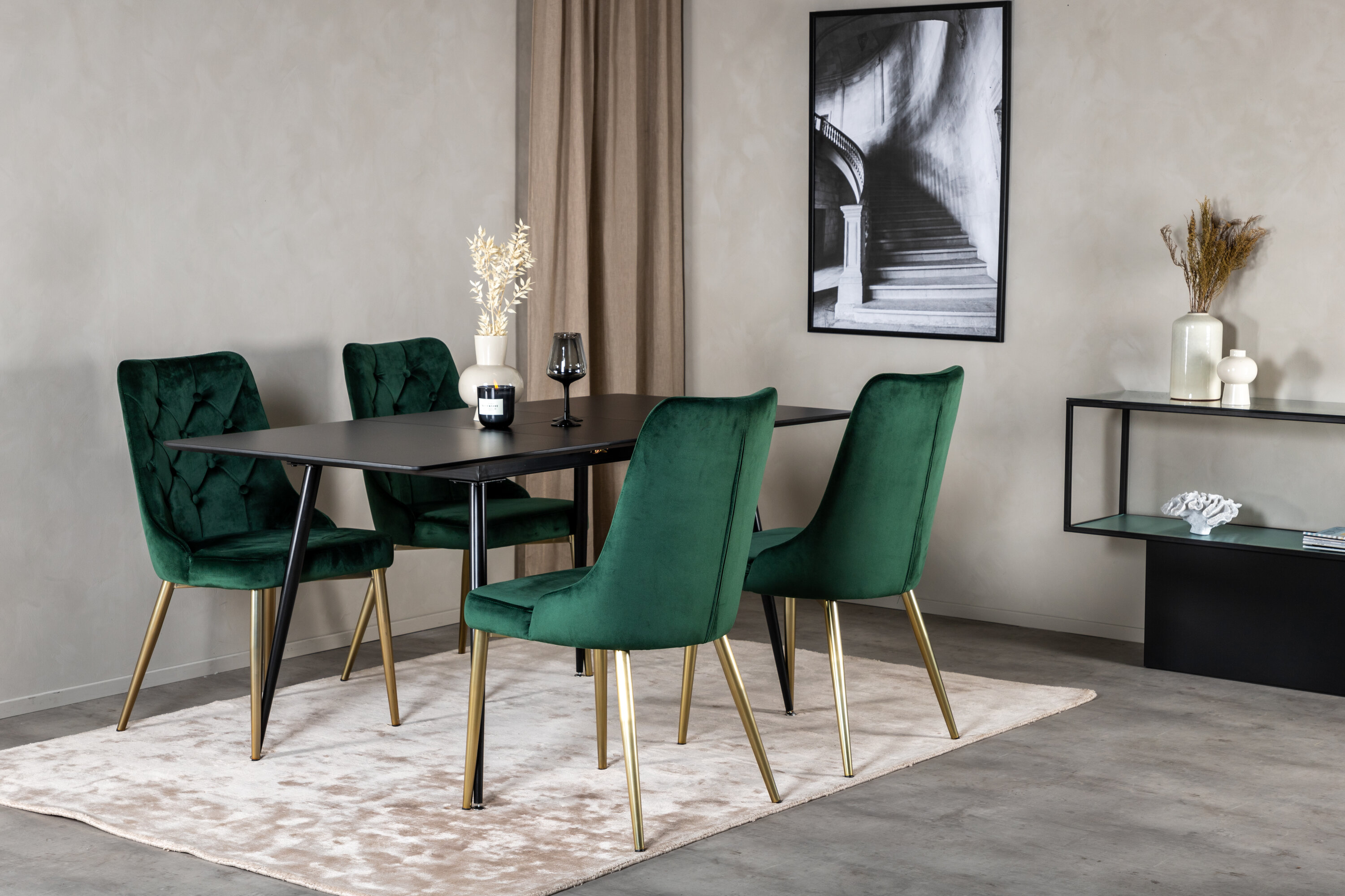 Silar, Velvet Deluxe Téglalap alakú étkezőgarnitúra