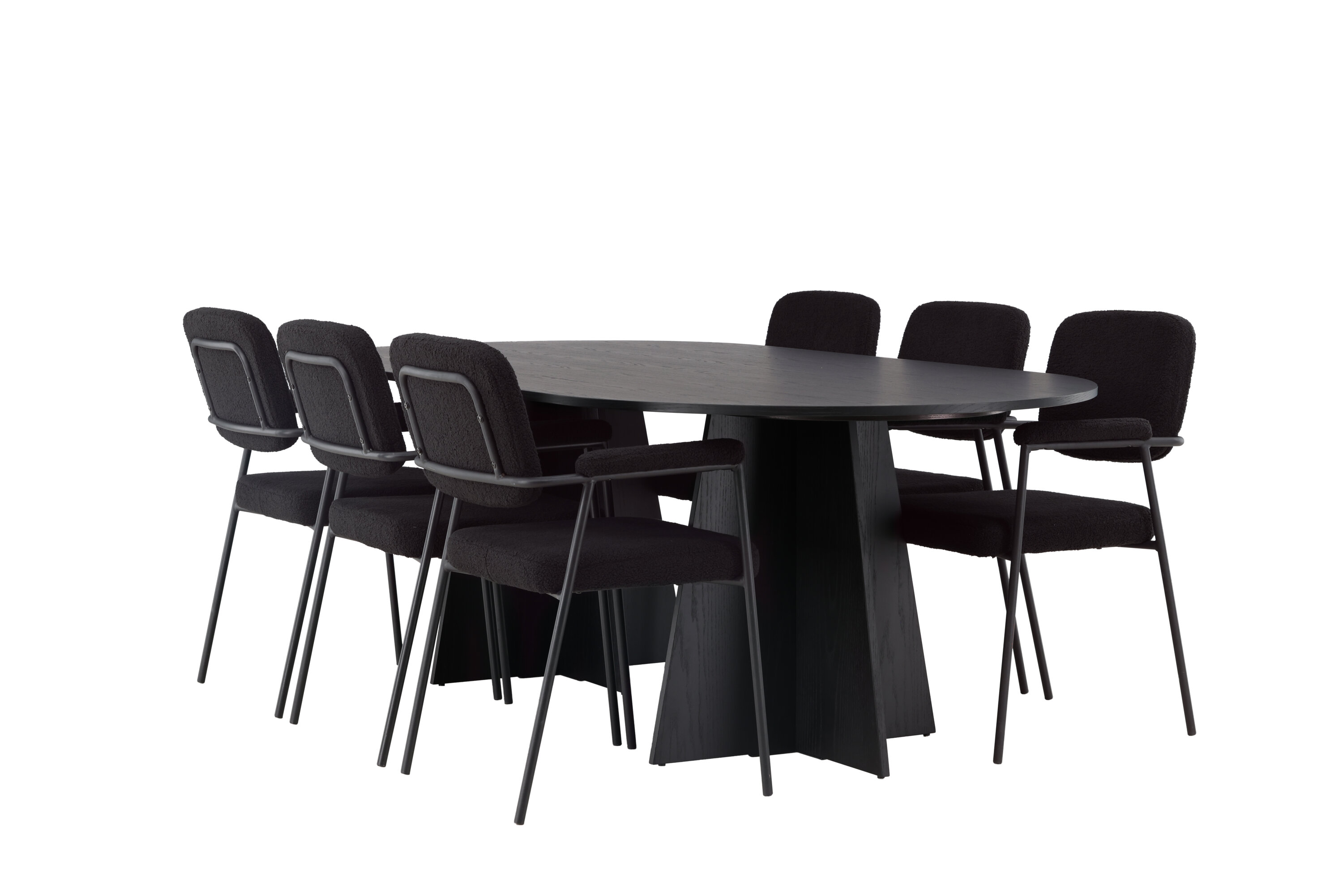 deLOHN Yesterday Ovális étkezőgarnitúra