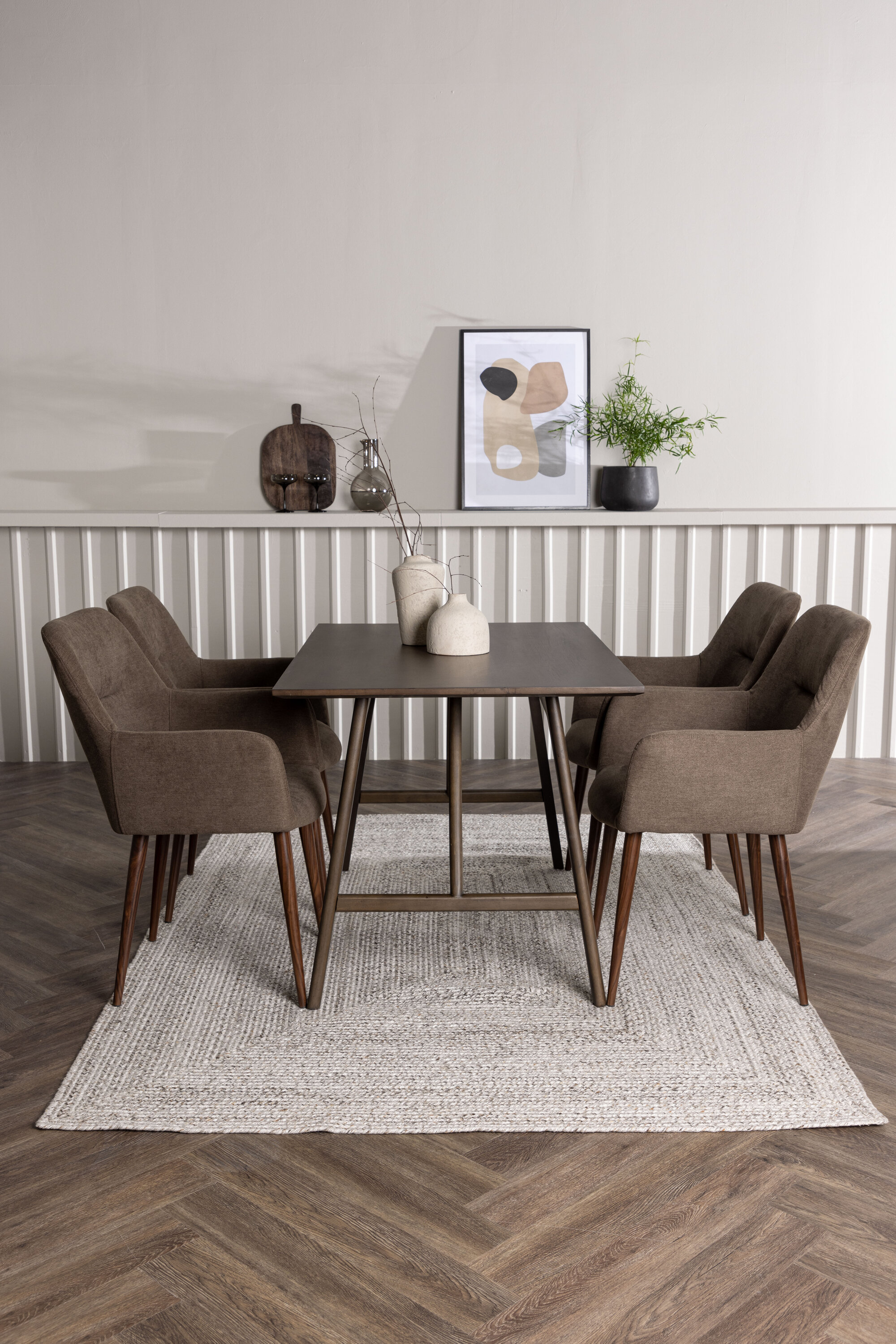 deLOHN Tomorrow Téglalap alakú étkezőgarnitúra