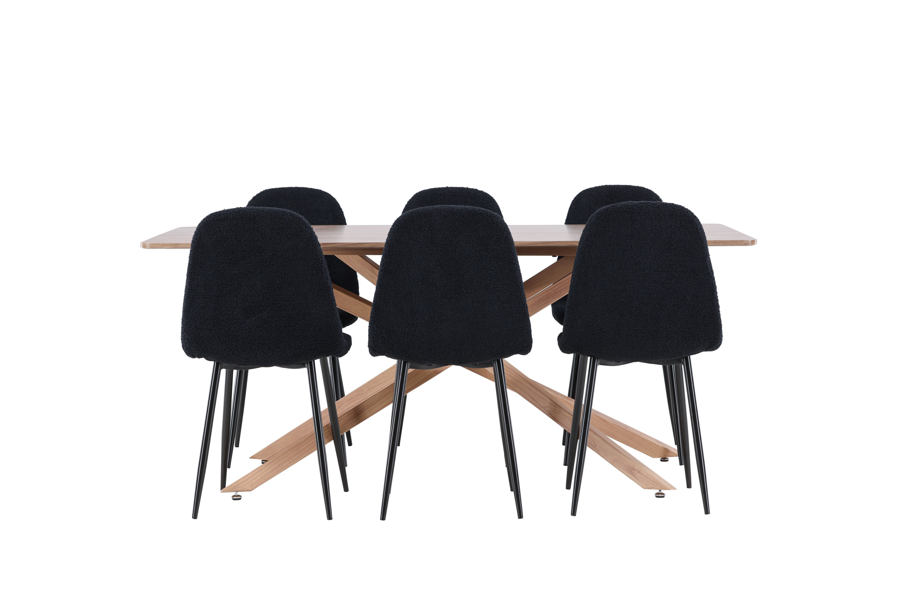 deLOHN Piazza, Polar Téglalap alakú étkezőgarnitúra