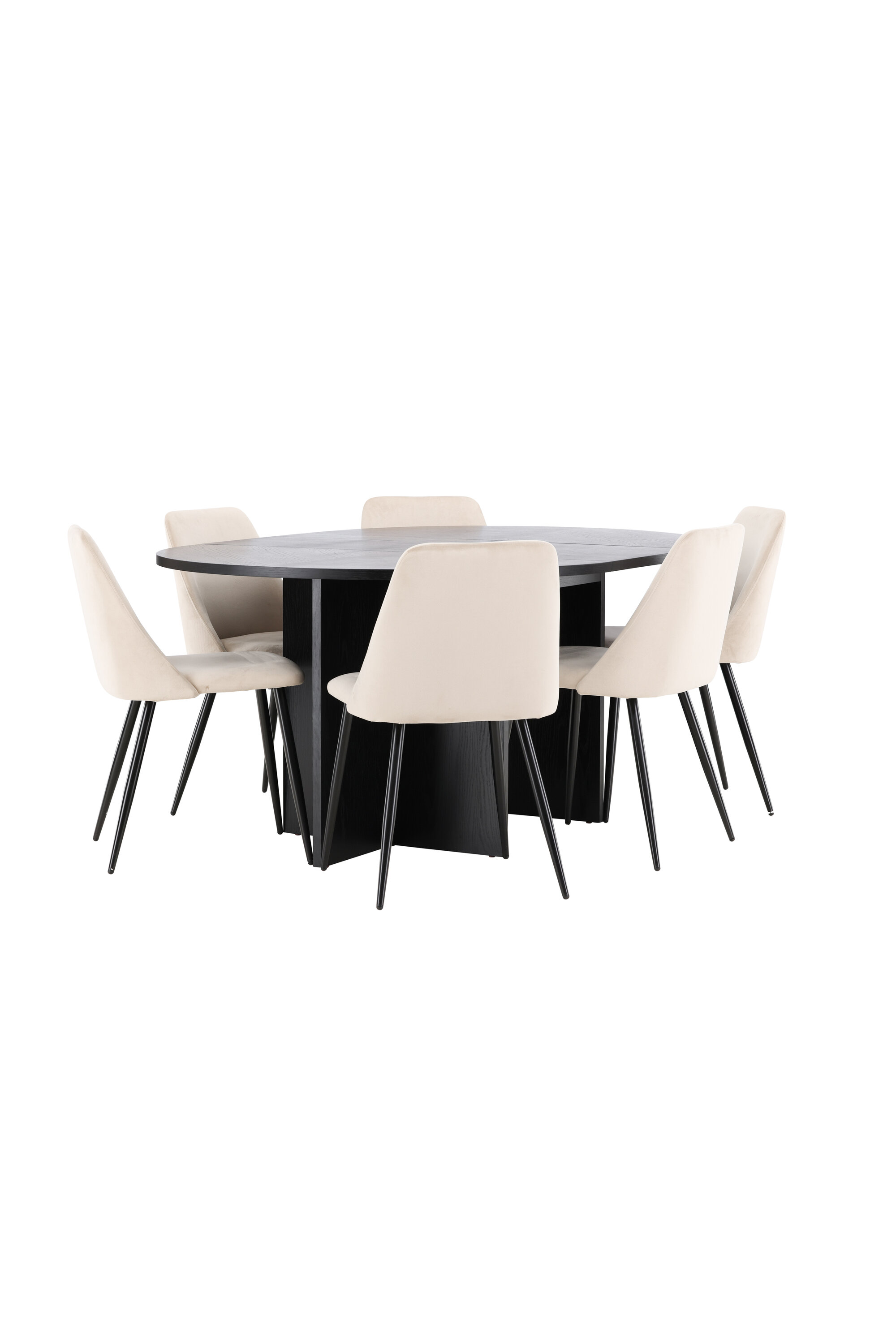 deLOHN Strada, Night Ovális étkezőgarnitúra