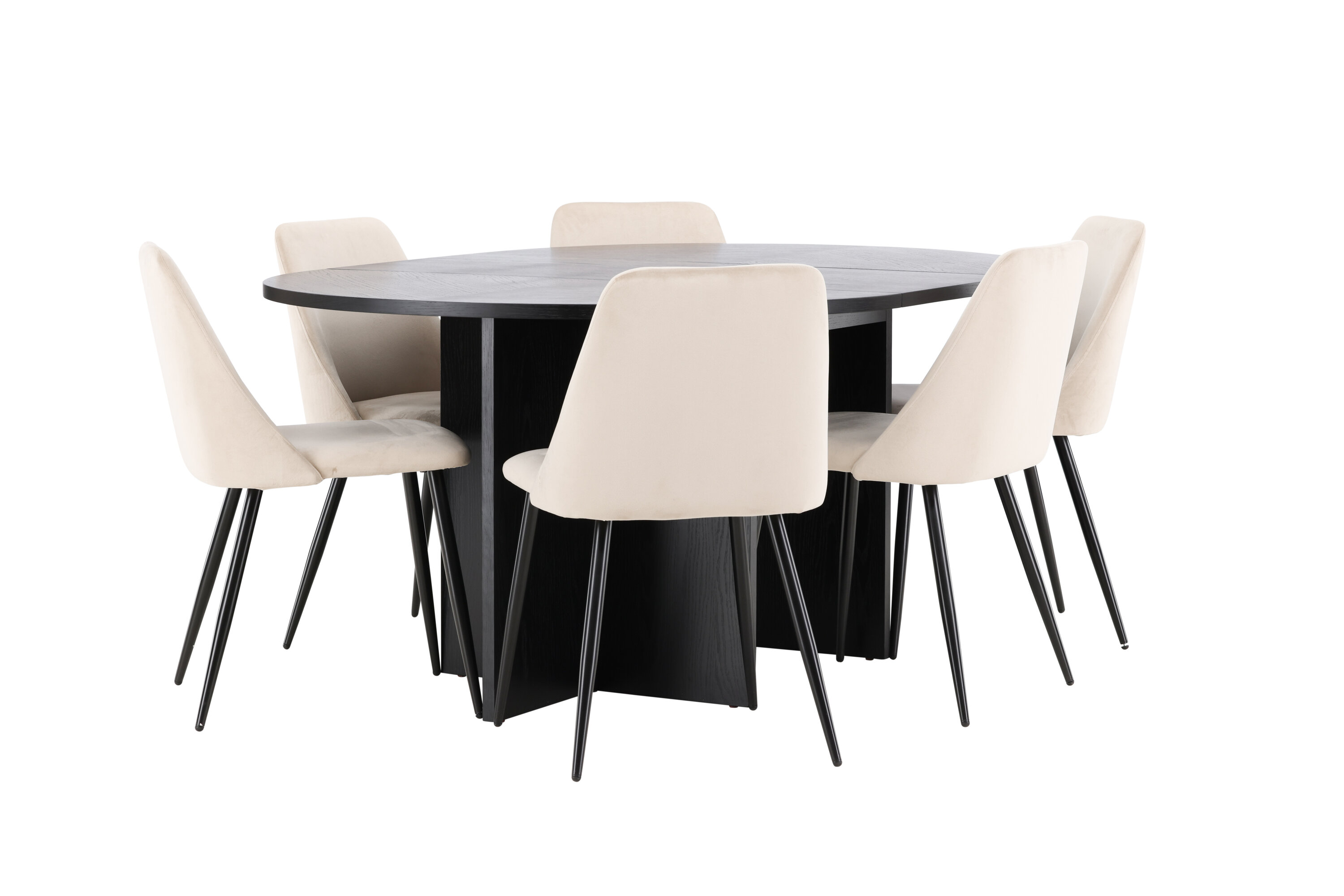 deLOHN Strada, Night Ovális étkezőgarnitúra