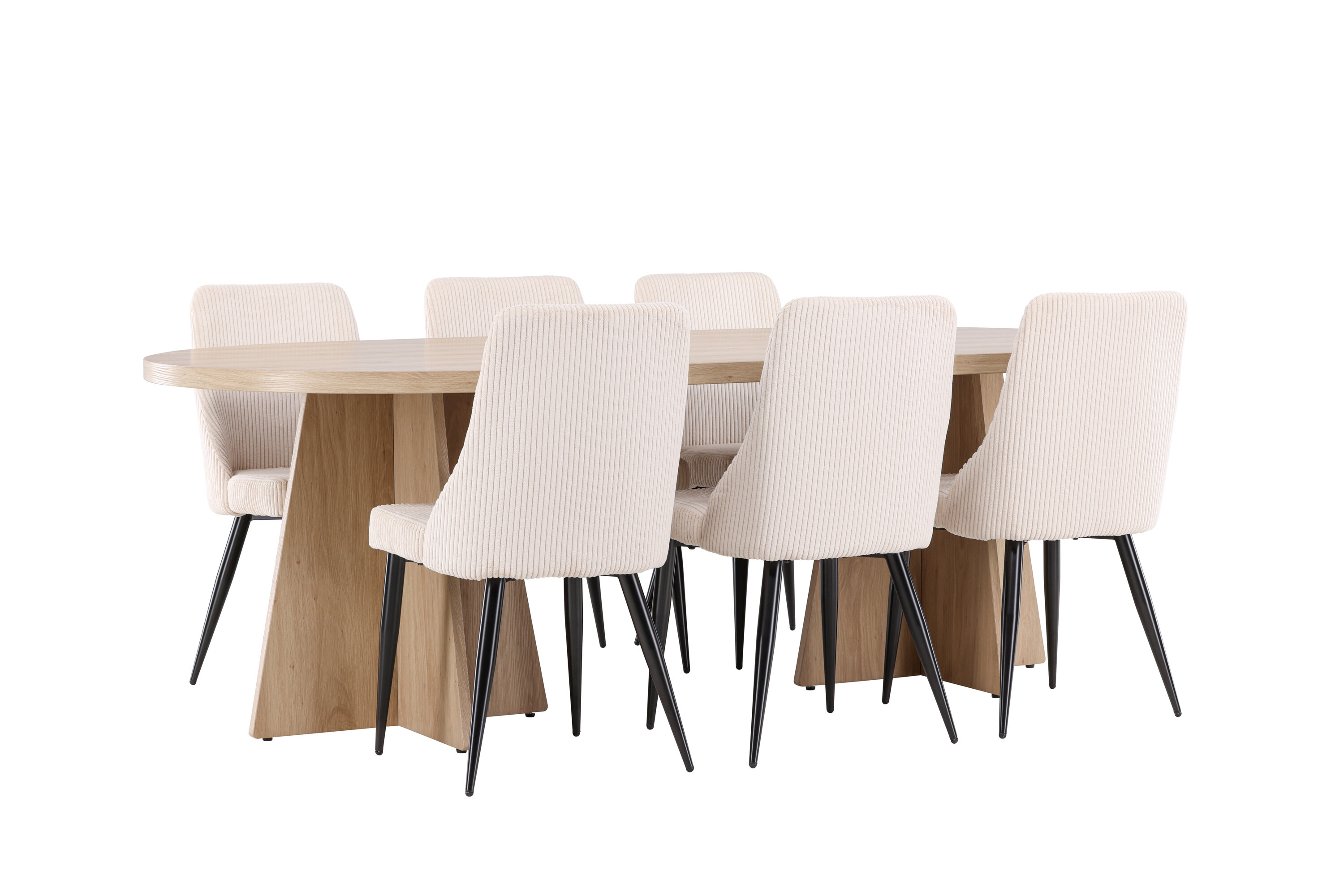 deLOHN Bootcut, Leone Ovális étkezőgarnitúra