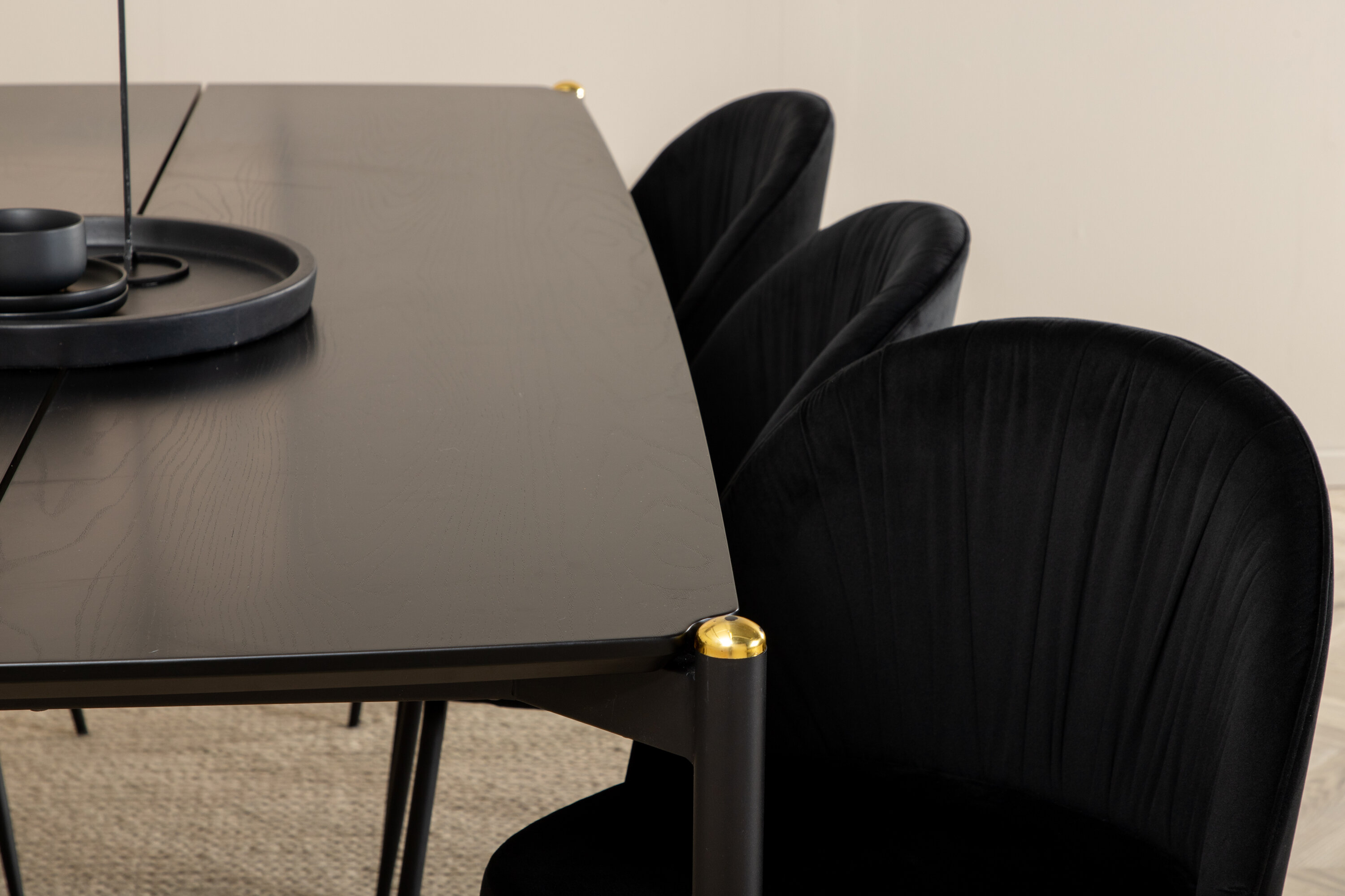 deLOHN Pelle, Wrinkles Téglalap alakú étkezőgarnitúra