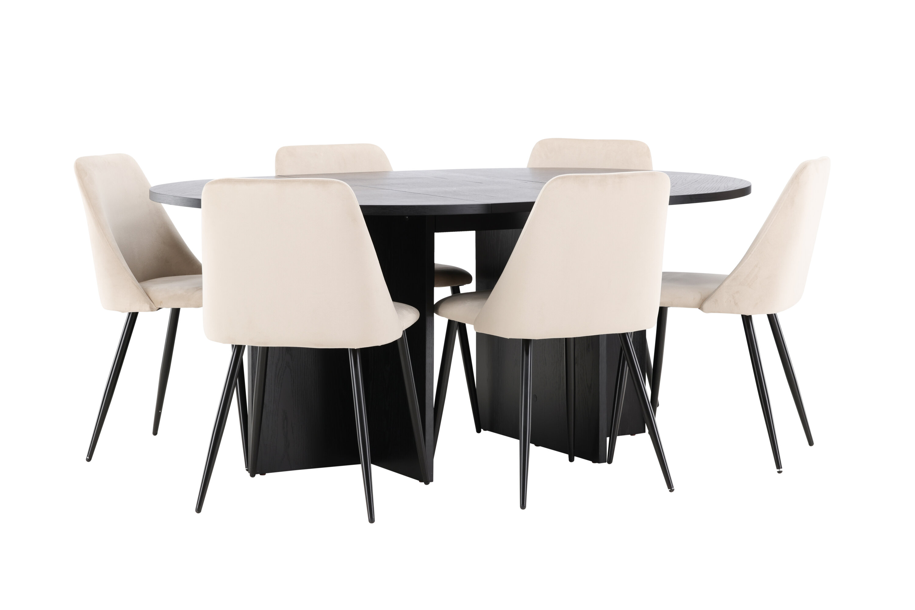 deLOHN Strada, Night Ovális étkezőgarnitúra