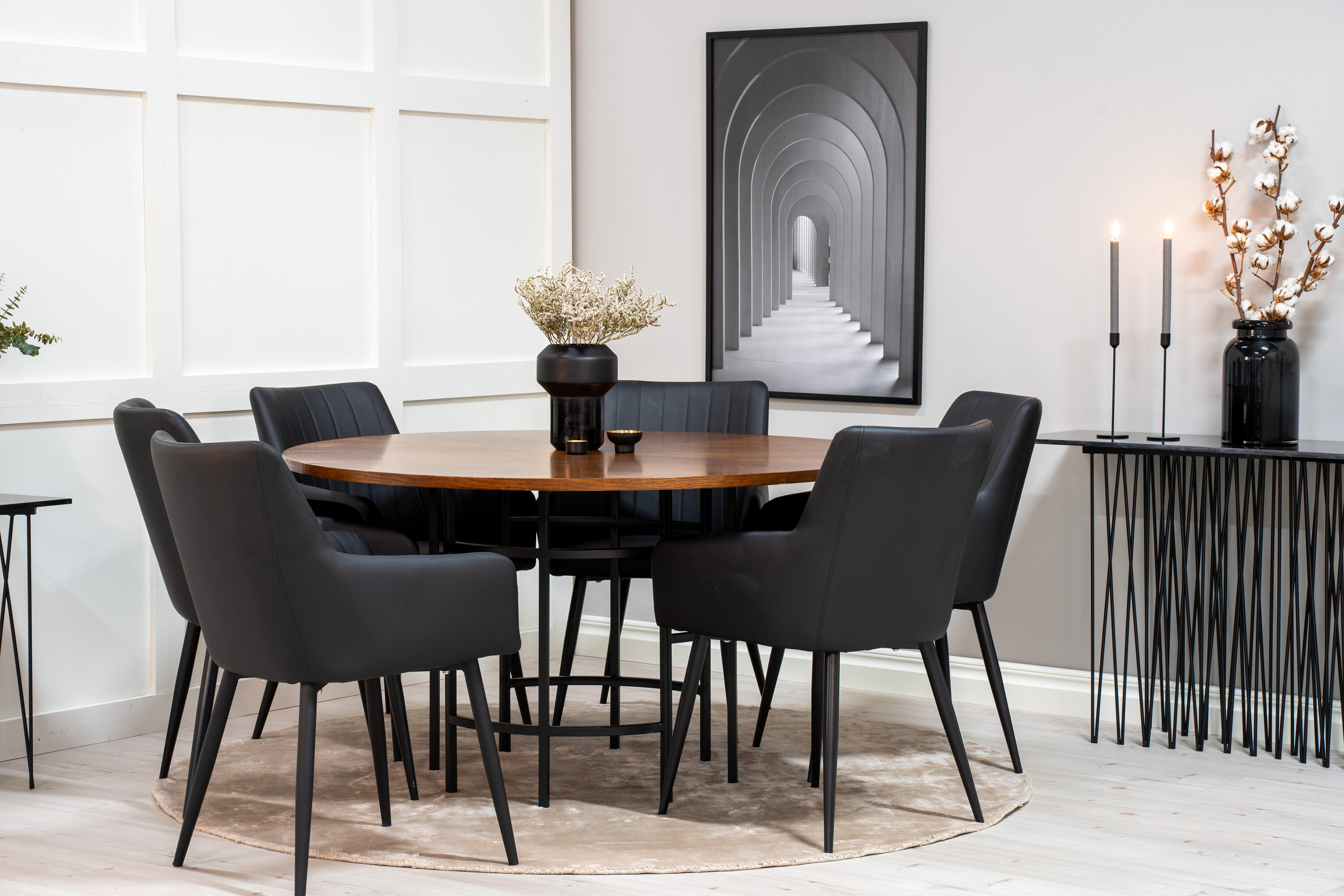deLOHN Comfort, Copenhagen Kör alakú étkezőgarnitúra