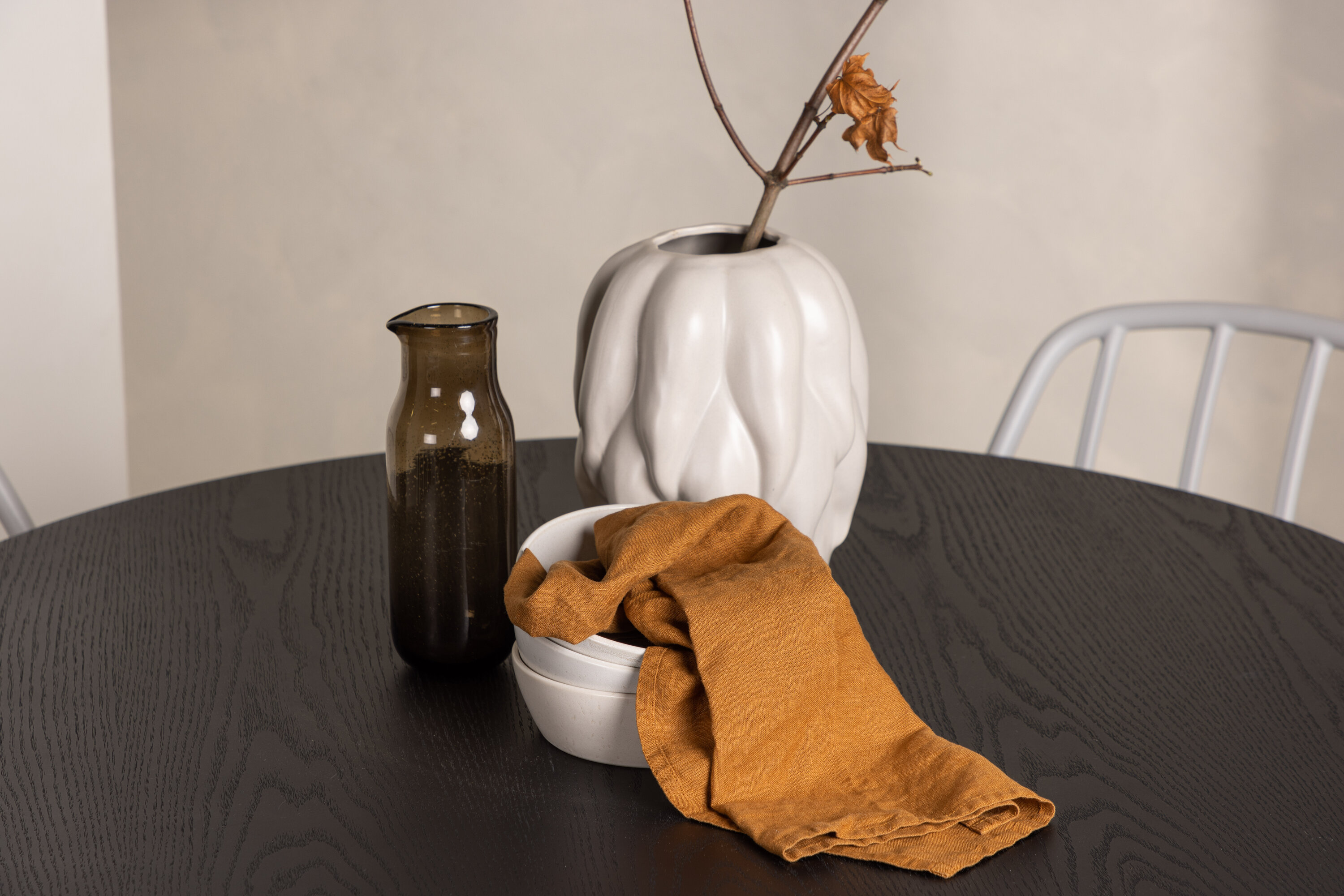 deLOHN Olivia, Dyrön Kör alakú étkezőgarnitúra