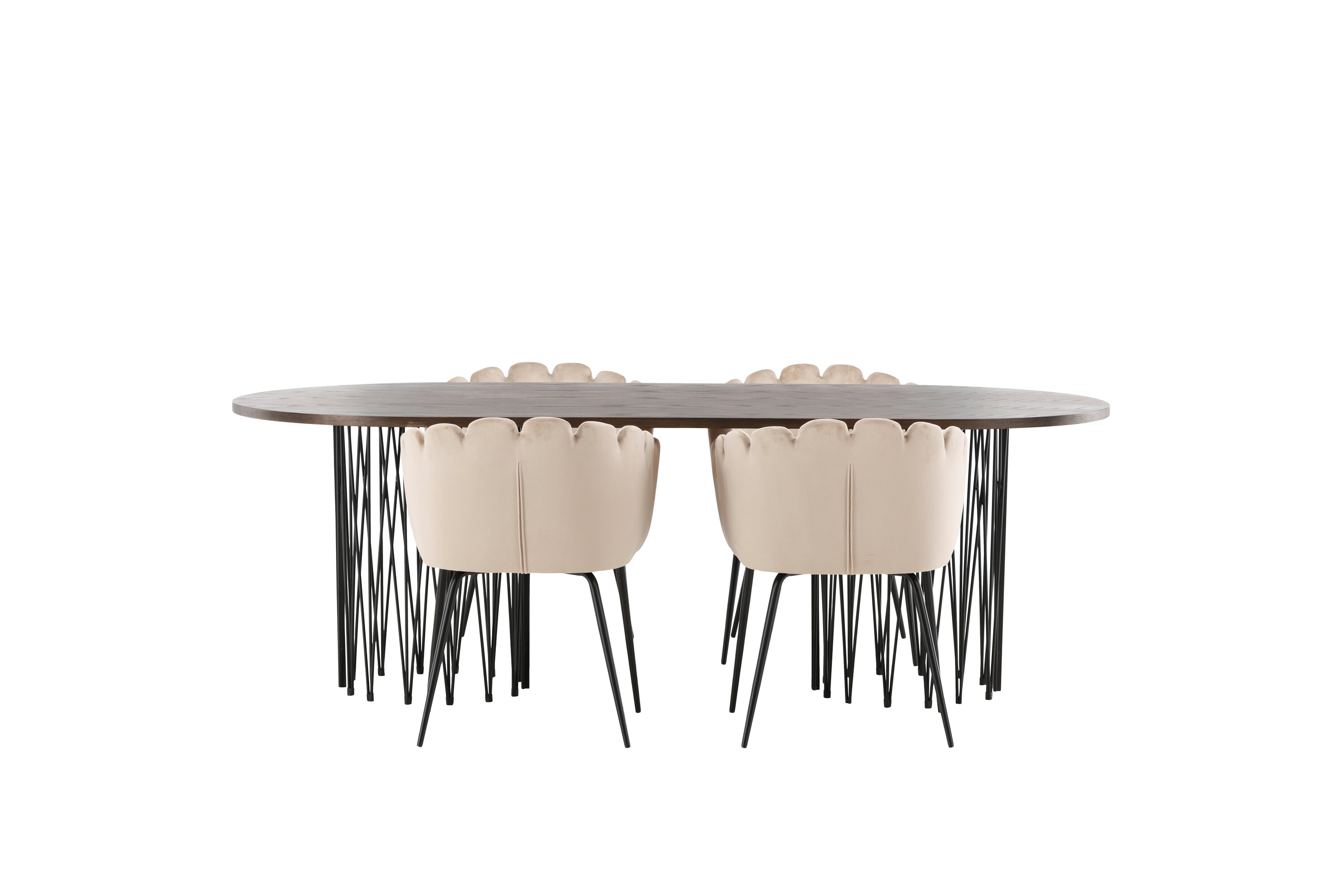 deLOHN Stone oval, Limhamn Ovális étkezőgarnitúra